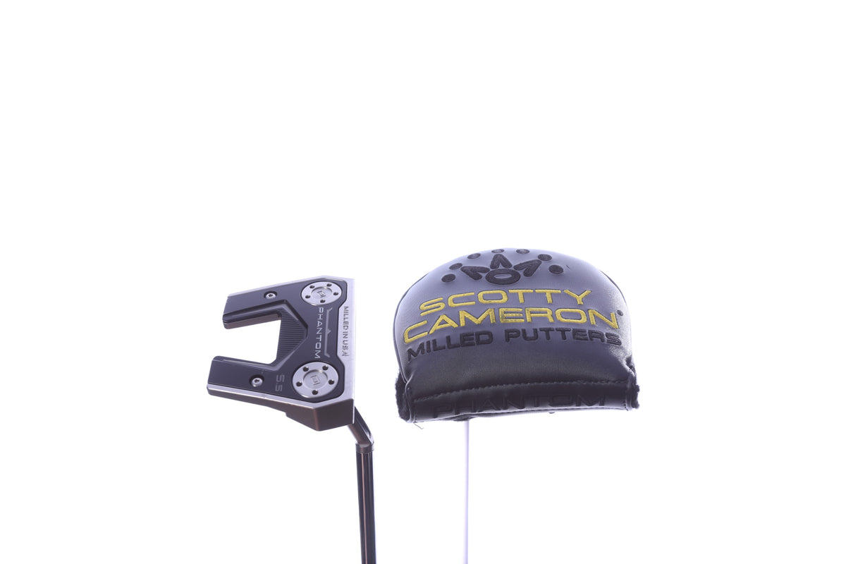 Used Titleist Scotty Cameron 2024 Phantom 5s Putter - Right-Handed - 35 in - Mallet-Next Round