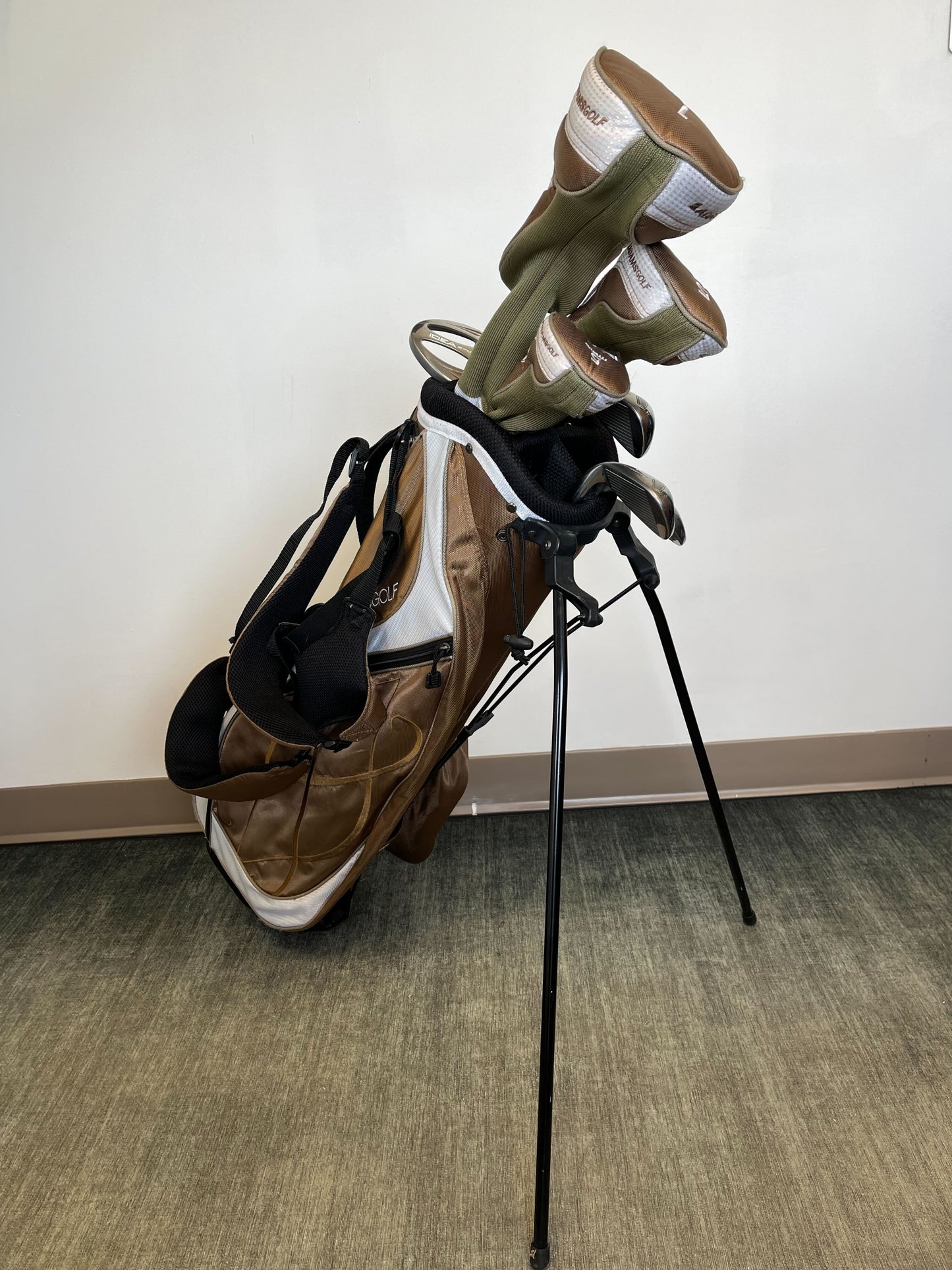 Used Adams Idea a7OS Complete Set - Right-Handed - 1W. 5W, 5H, 7i, 9i. SW - Ladies Flex-Next Round