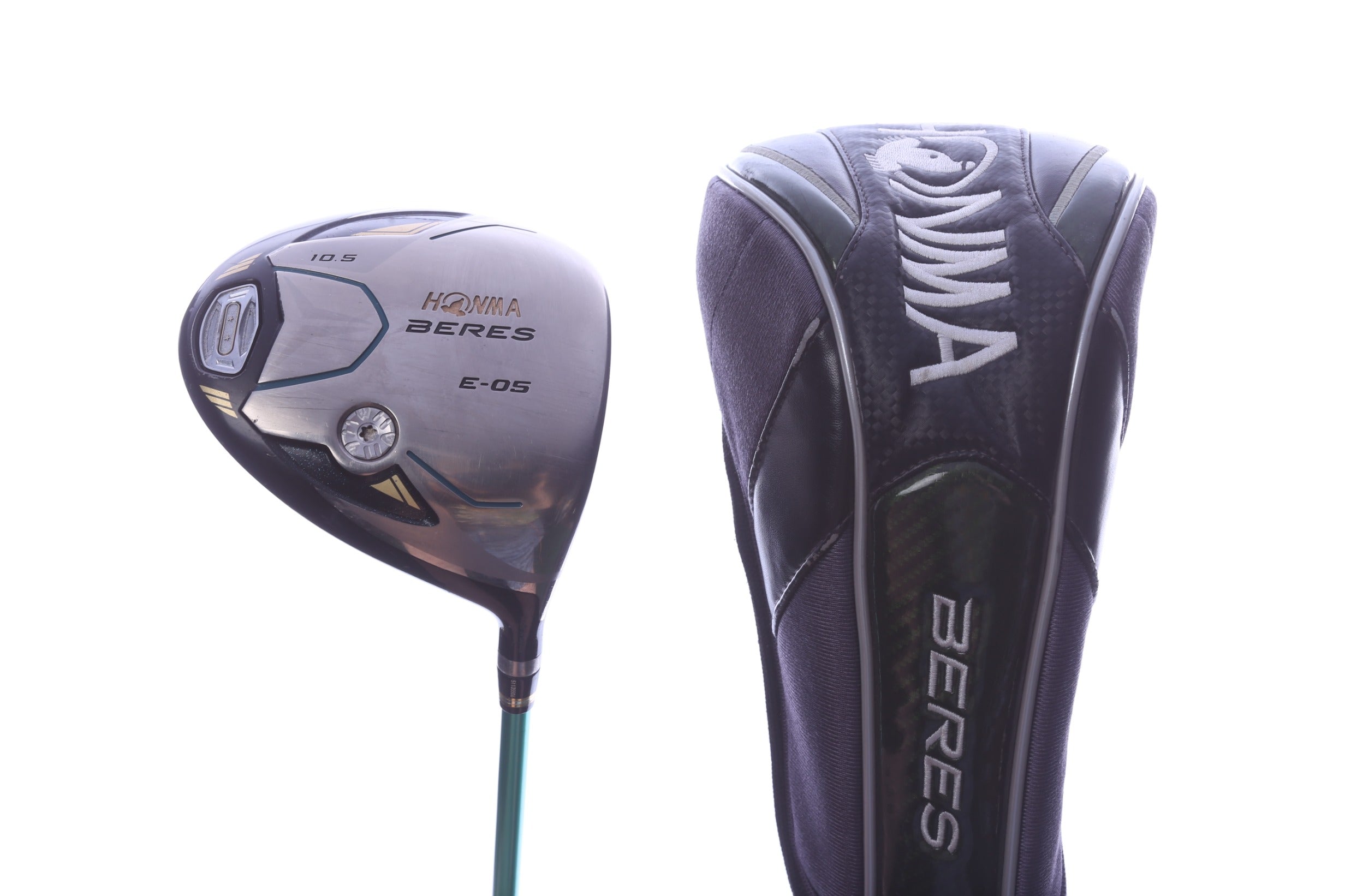 Used Honma Beres E-05 Driver - 10.5 Degrees - Stiff Flex Honma Stock Graphite - Right-Handed