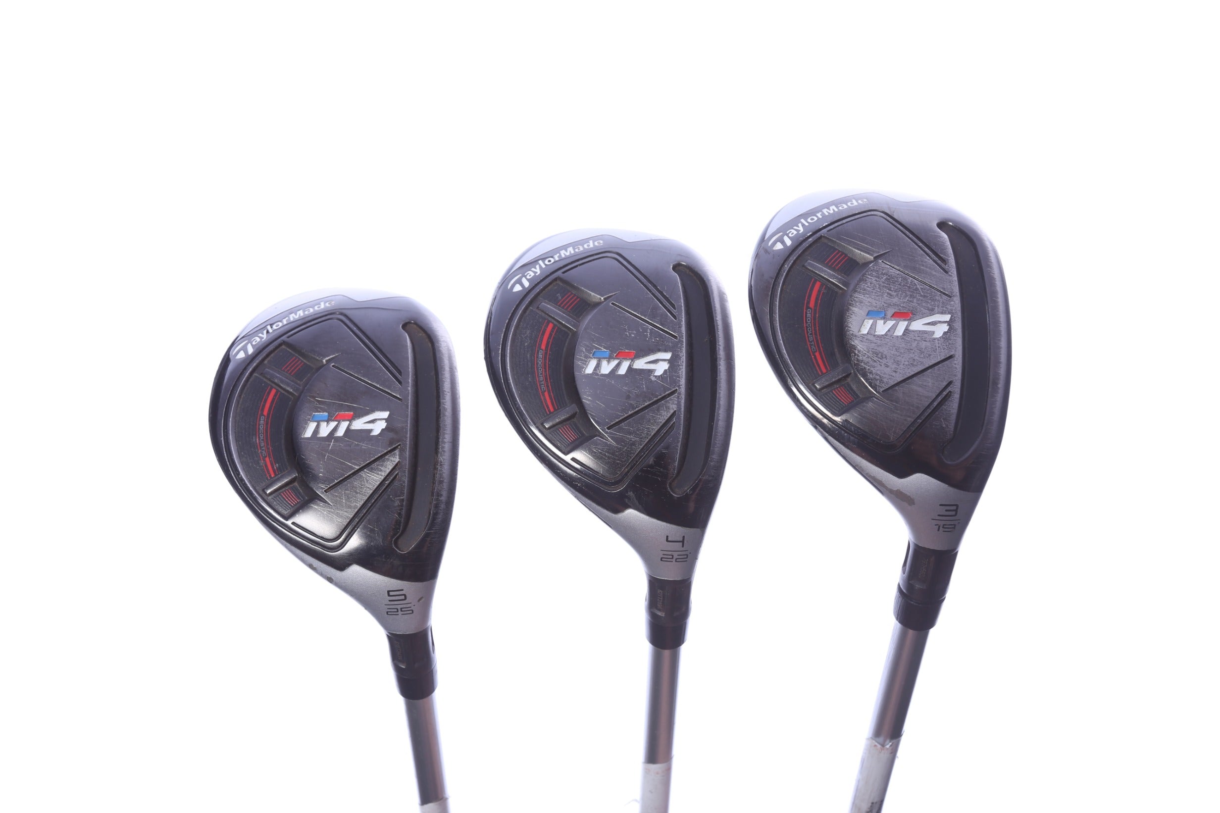 Used TaylorMade M4 Rescue Hybrid Set - Right-Handed - 3H, 4H, 5H - Ladies Flex-Next Round