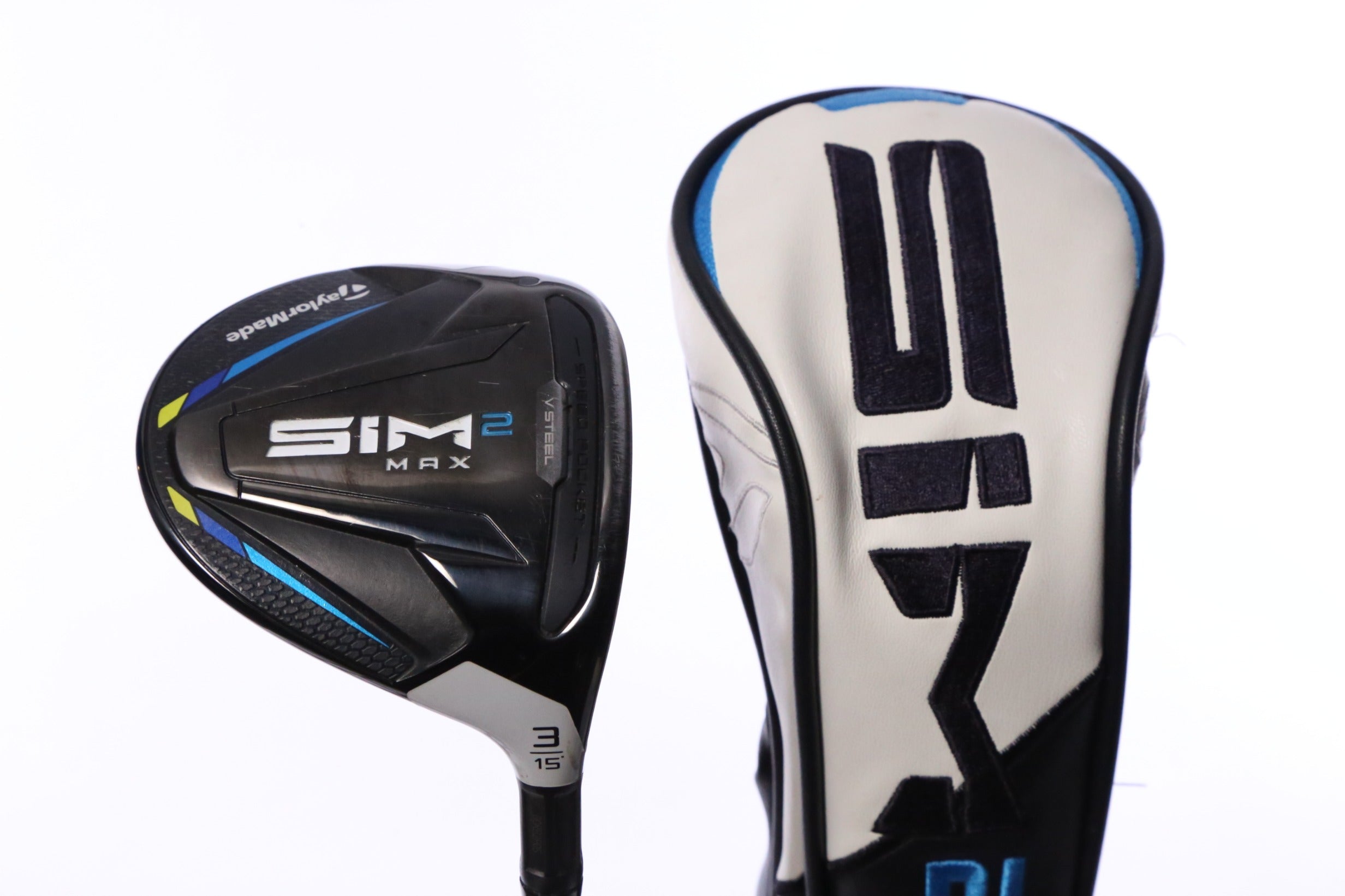 Used TaylorMade SIM MAX 3-Wood - Right-Handed - 15 Degrees - Regular Flex-Next Round