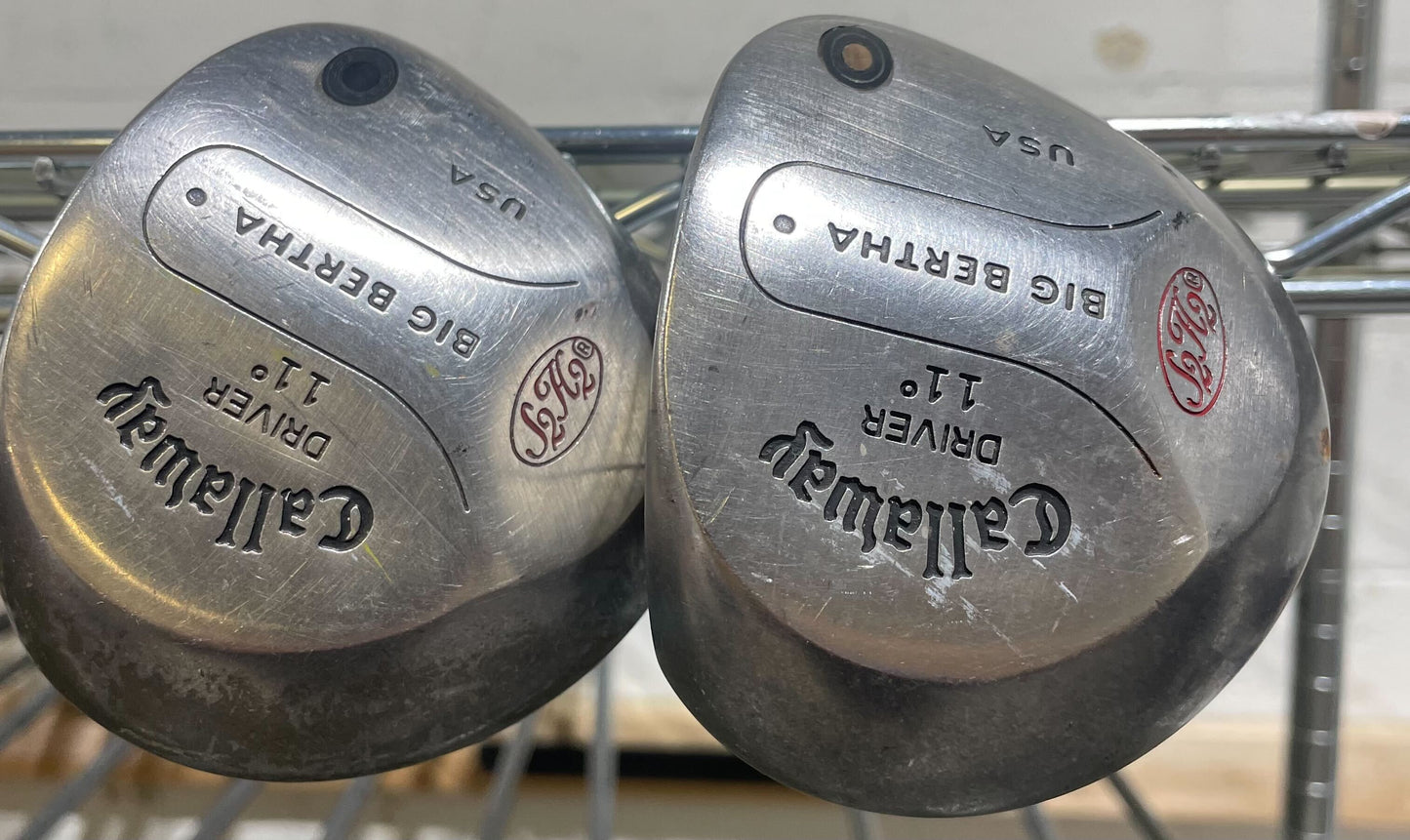 Wholesale Lot of 30 Golf Clubs - Callaway Big Bertha S2H2 Drivers-Next Round