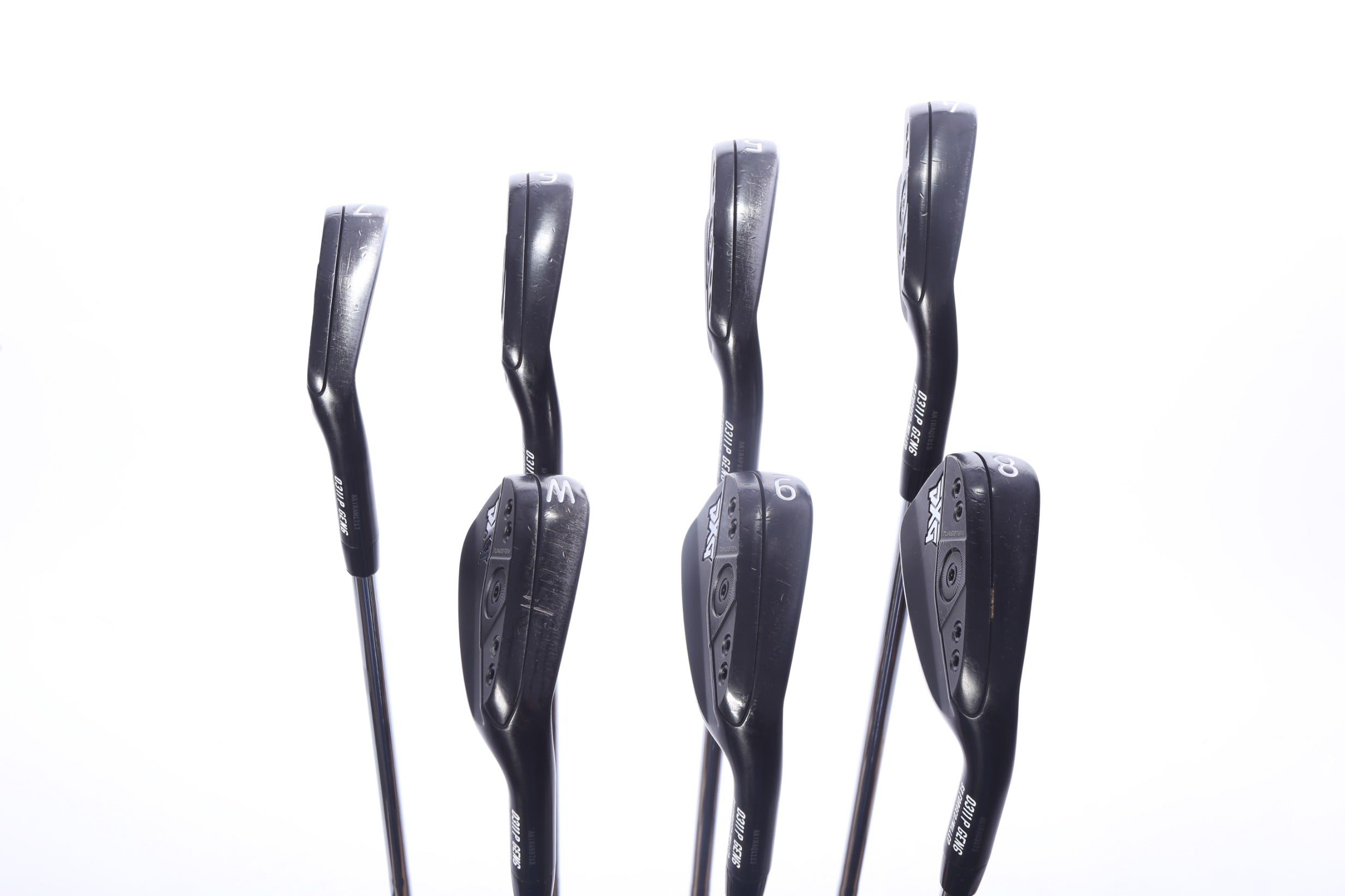 Used PXG 0311P Gen 6 Black Label Elite Iron Set - Right-Handed - 4-PW - Regular Flex-Next Round