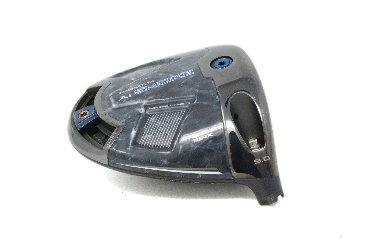 Used Callaway Paradym Ai Smoke MAX Driver - HEAD ONLY - Right-Handed - 9 Degrees