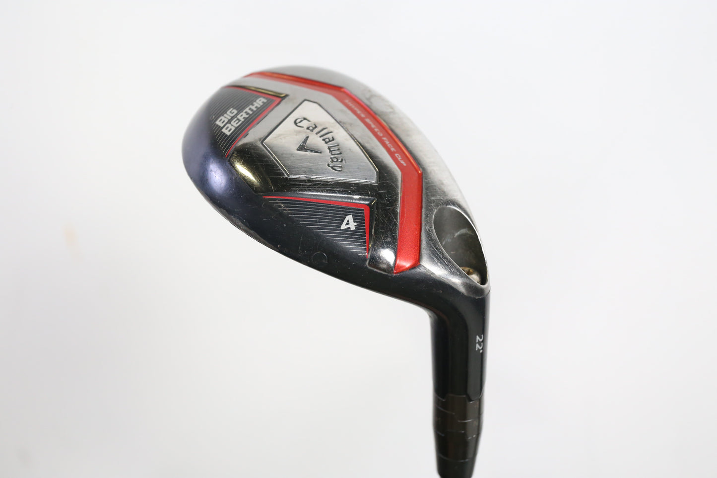 Used Callaway Big Bertha 4H Hybrid - Right-Handed - 22 Degrees - Seniors Flex