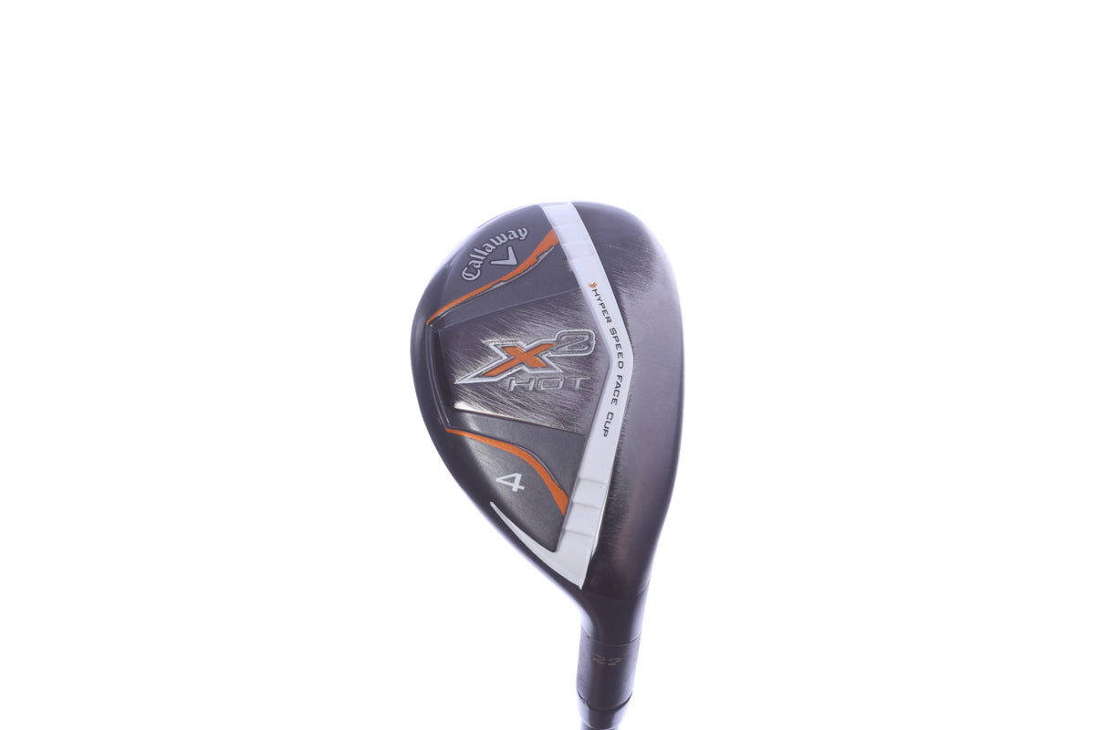 Used Callaway X2 Hot 4H Hybrid - Right-Handed - 22 Degrees - Regular Flex