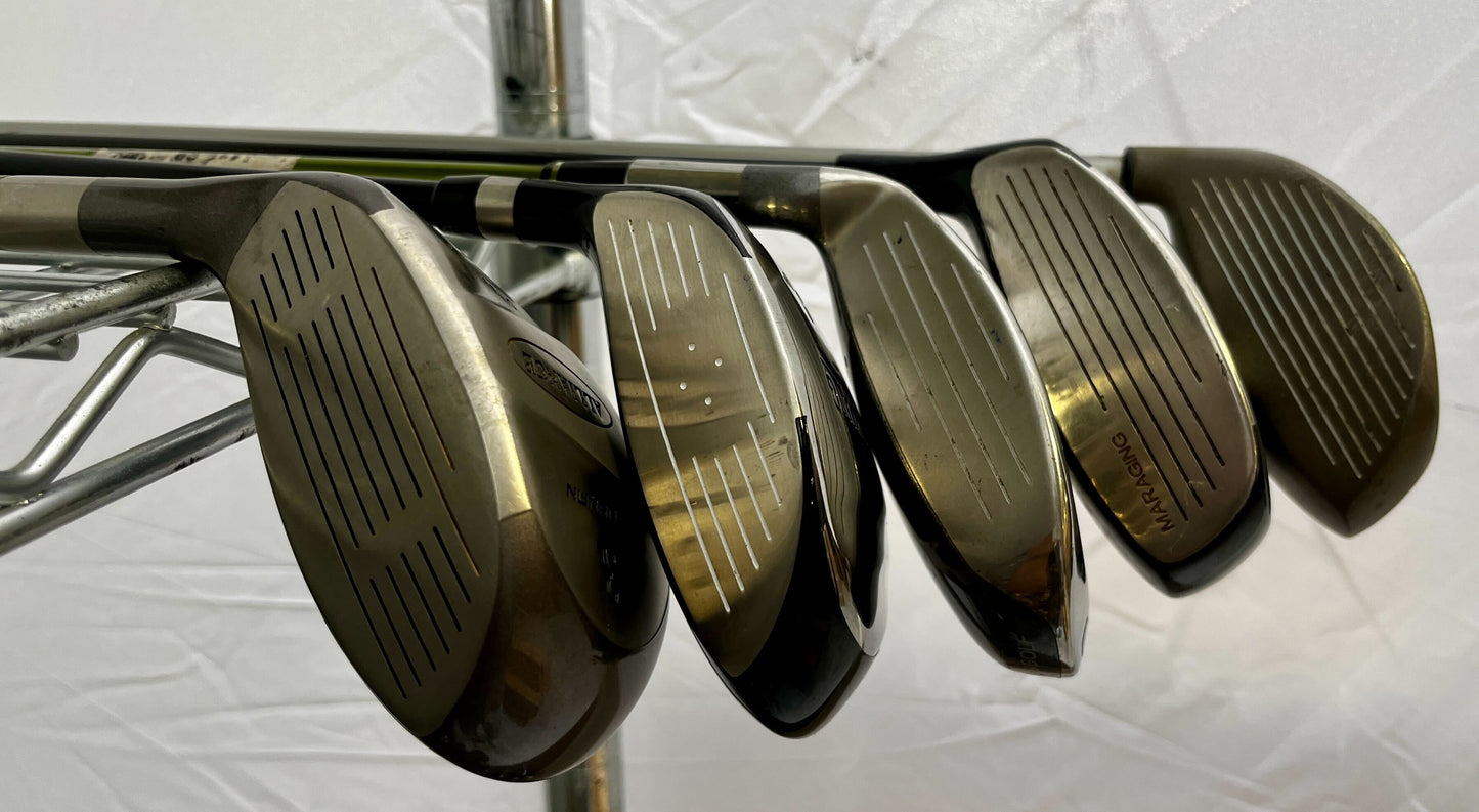 Wholesale Lot of 50 Golf Clubs - Assorted Fairway Woods & Hybrids-Next Round