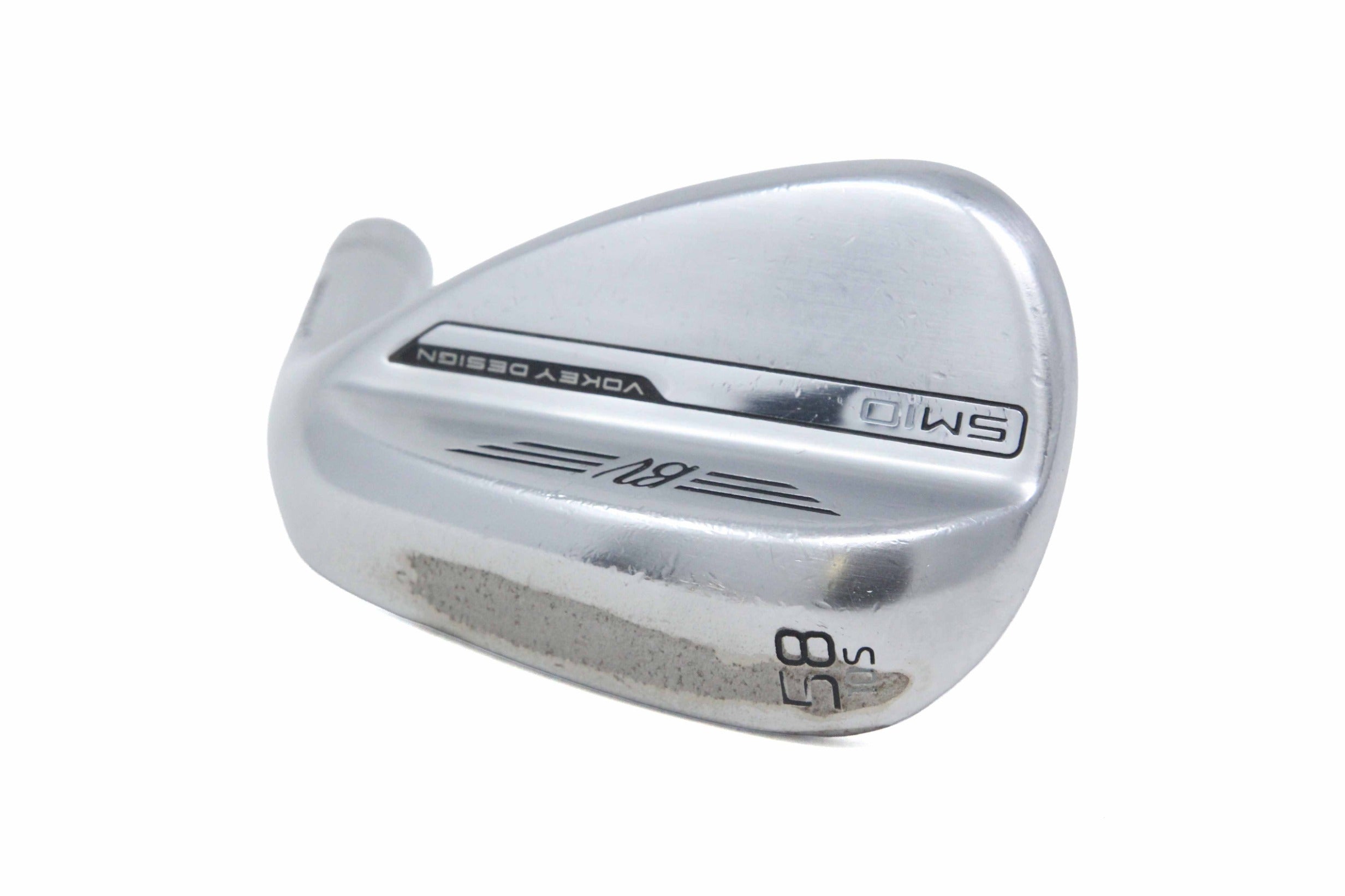Used Titleist Vokey SM10 Tour Chrome Lob Wedge - HEAD ONLY - Right-Handed - 58 Degrees-Next Round