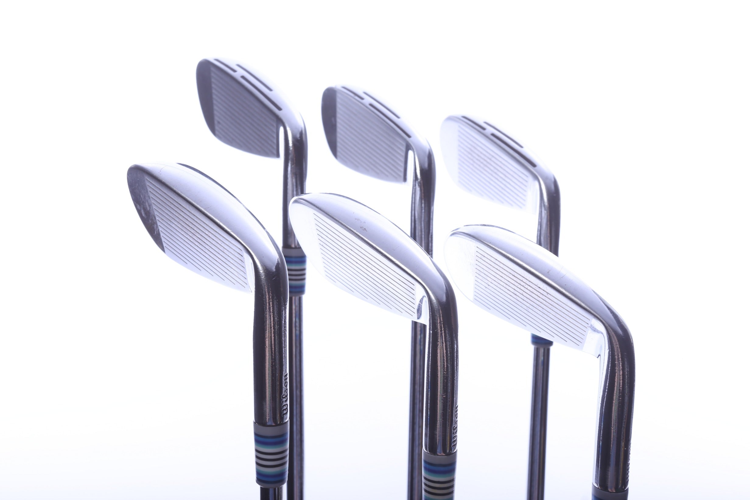 Used Wilson Staff D9 Forged Iron Set - Left-Handed - 5-PW - Extra Stiff Flex