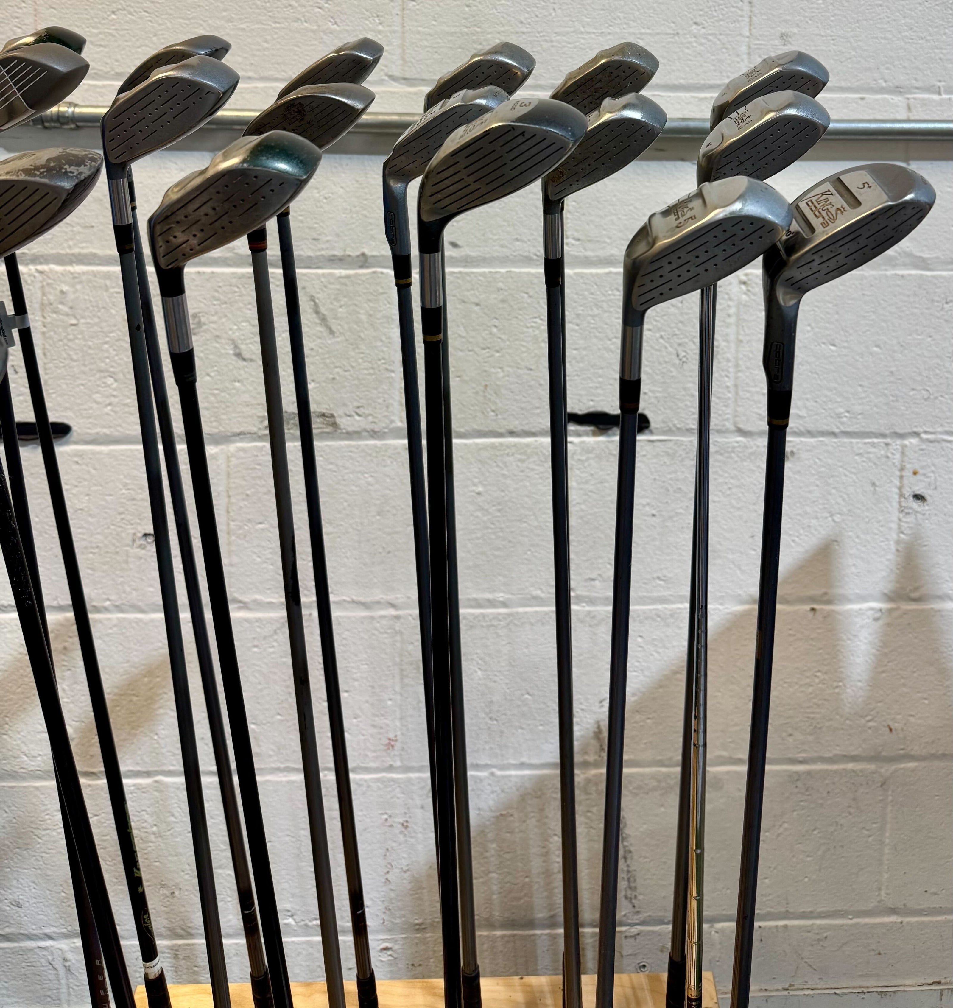 Wholesale Lot of 20 Golf Clubs - Cobra Fairway Woods - Right-Handed - Men's Flex-Next Round
