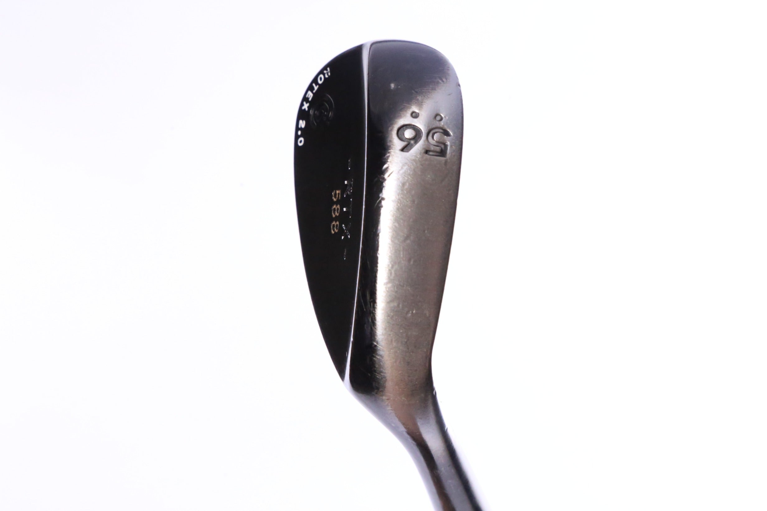 Used Cleveland 588 RTX 2.0 Black Satin Sand Wedge - Right-Handed - 56 Degrees - Stiff Flex-Next Round