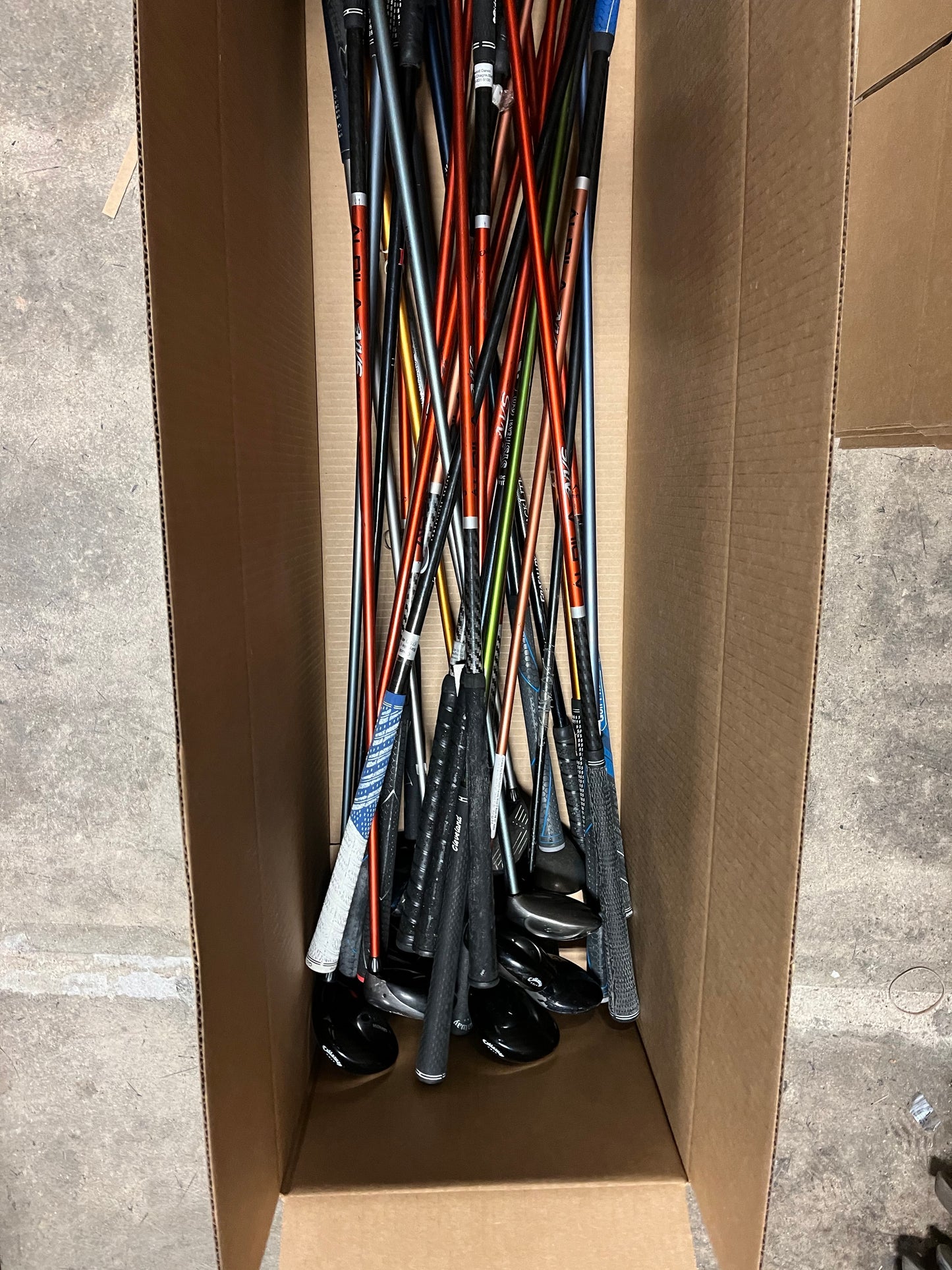 Wholesale Lot of 30 Cleveland, Callaway BB Fusion, Hawk Eye Woods-Next Round