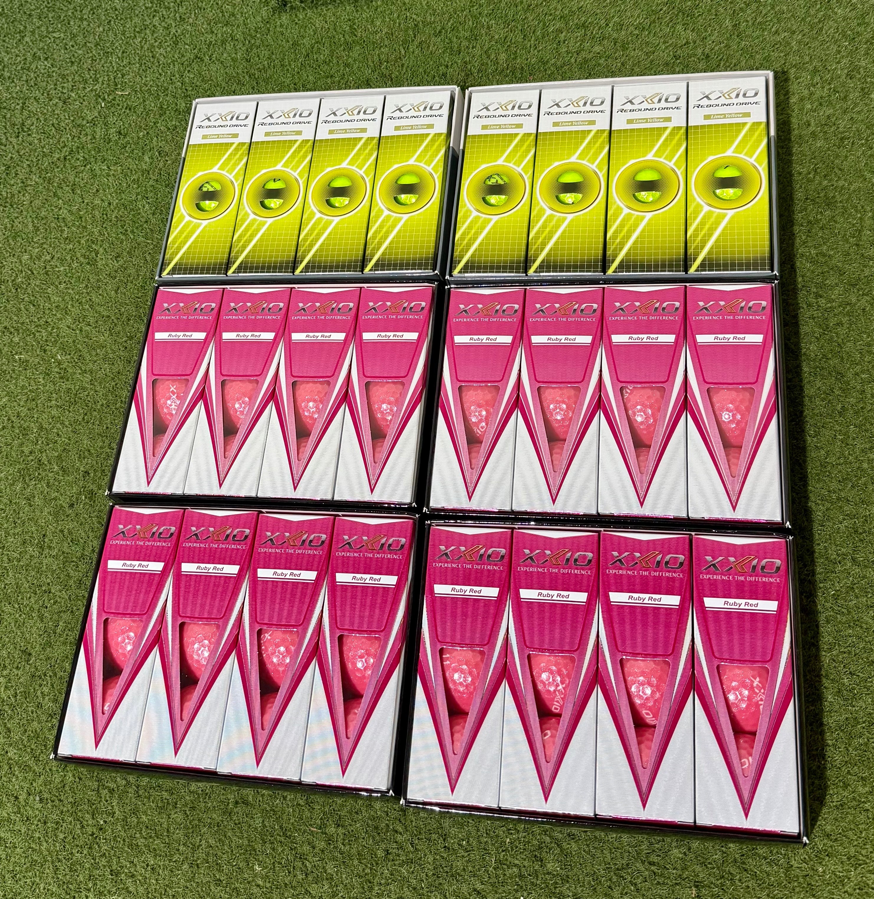 Wholesale Lot of 6 Dozen Golf Balls - XXIO - Brand New-Next Round