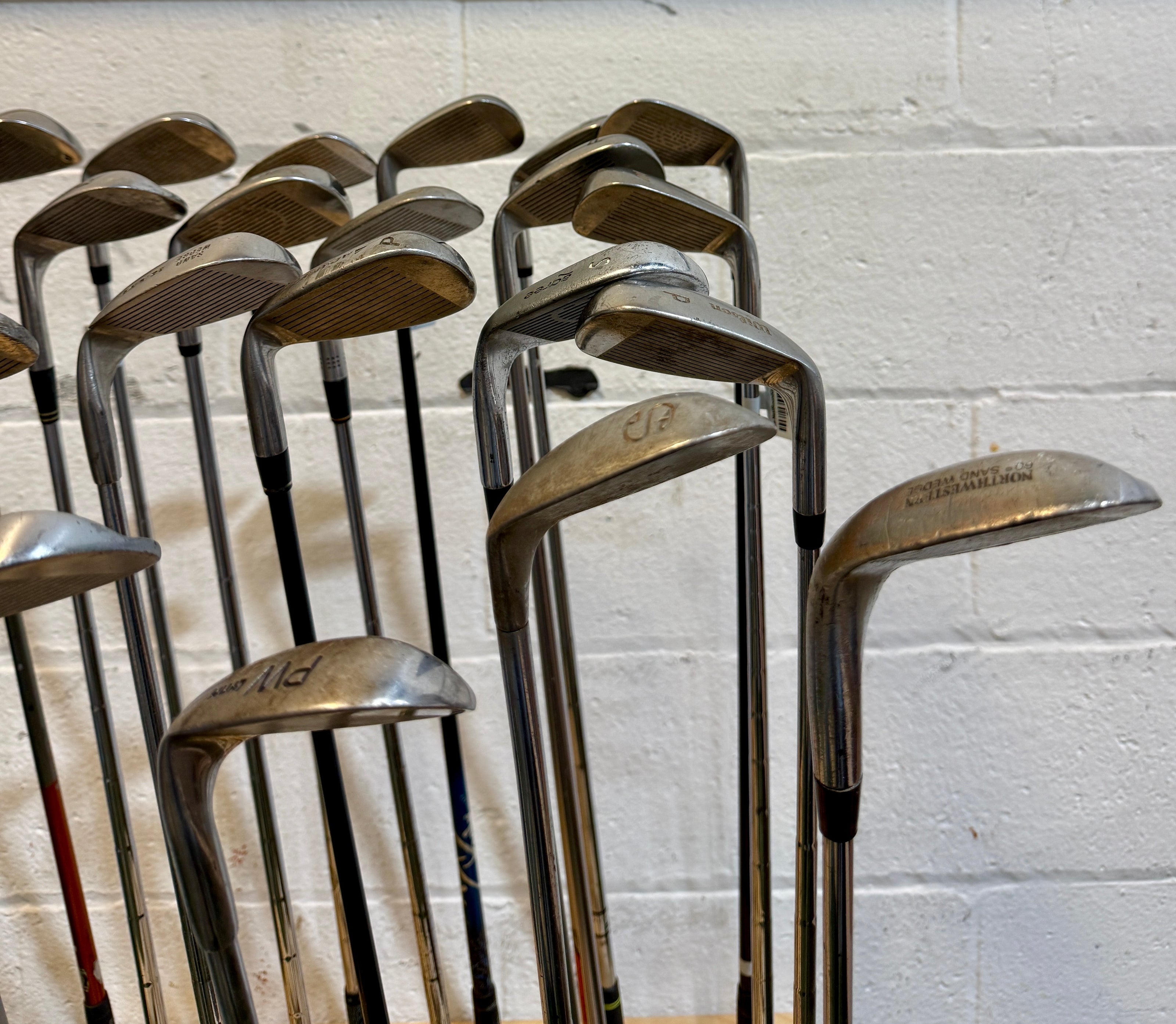 Wholesale Lot of 45 Golf Clubs - Assorted Wedges - RH/LH - Various Flexes-Next Round