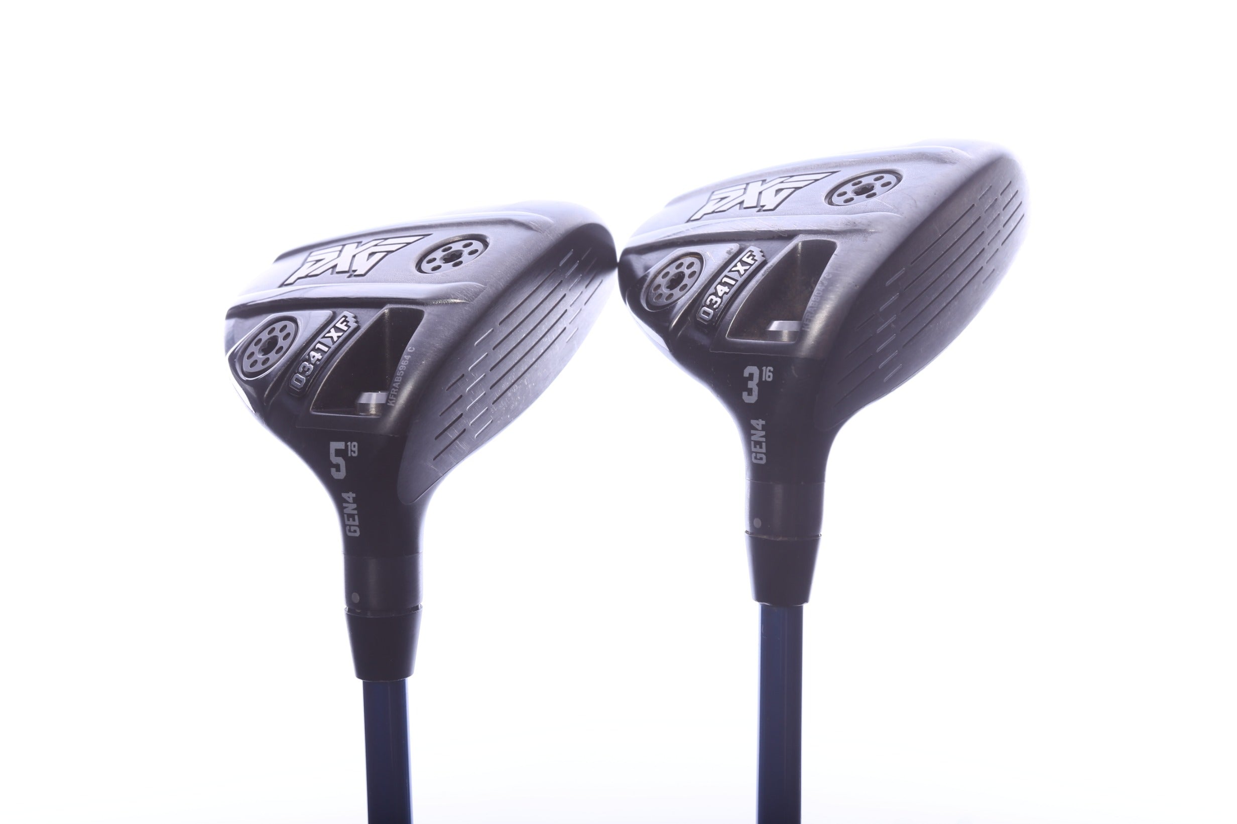 Used PXG 0341 XF GEN4 Wood Set - Right-Handed - 3W, 5W - Regular Flex
