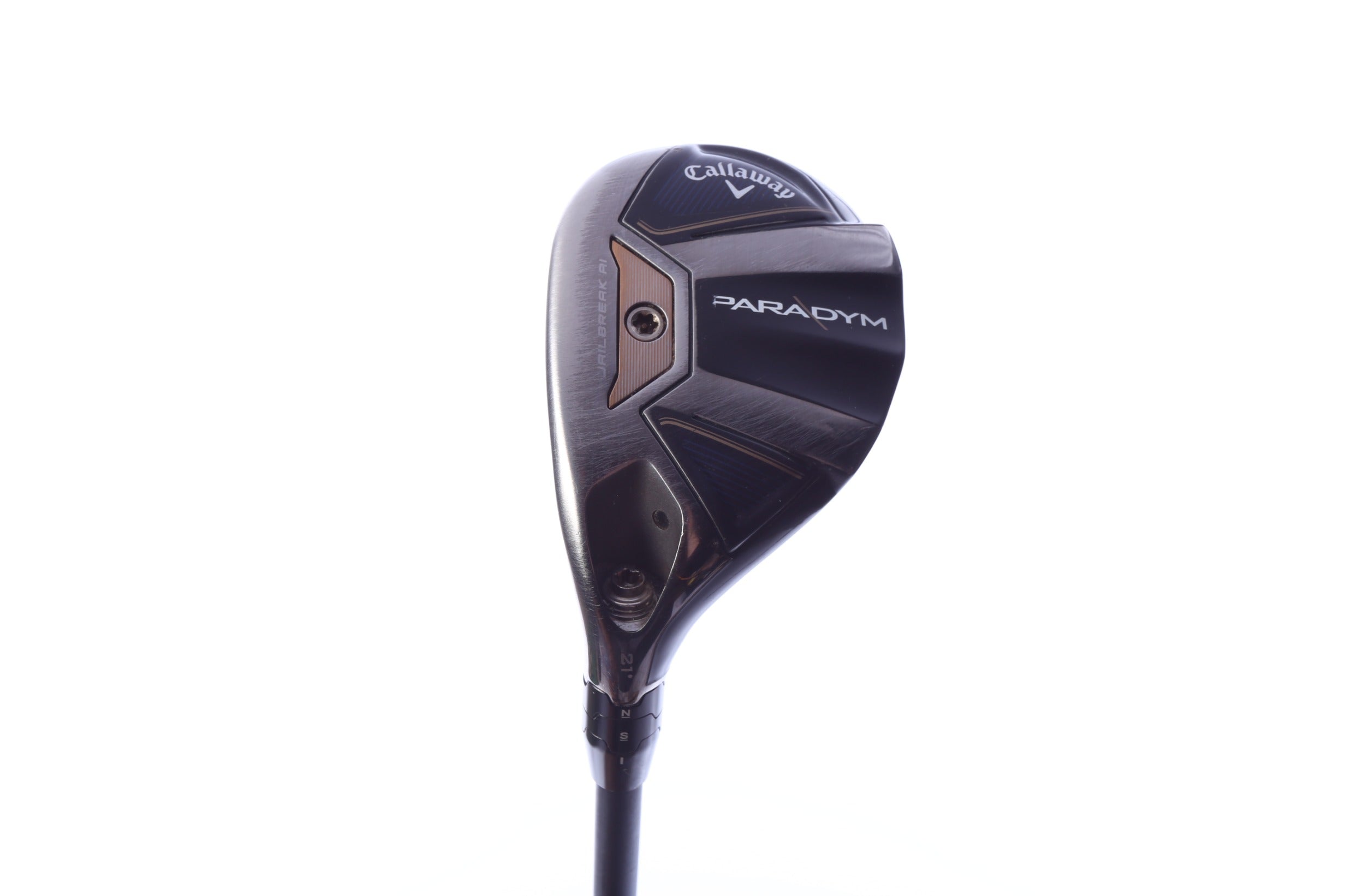 Used Callaway Paradym 3H Hybrid - Left-Handed - 21 Degrees - Regular Flex