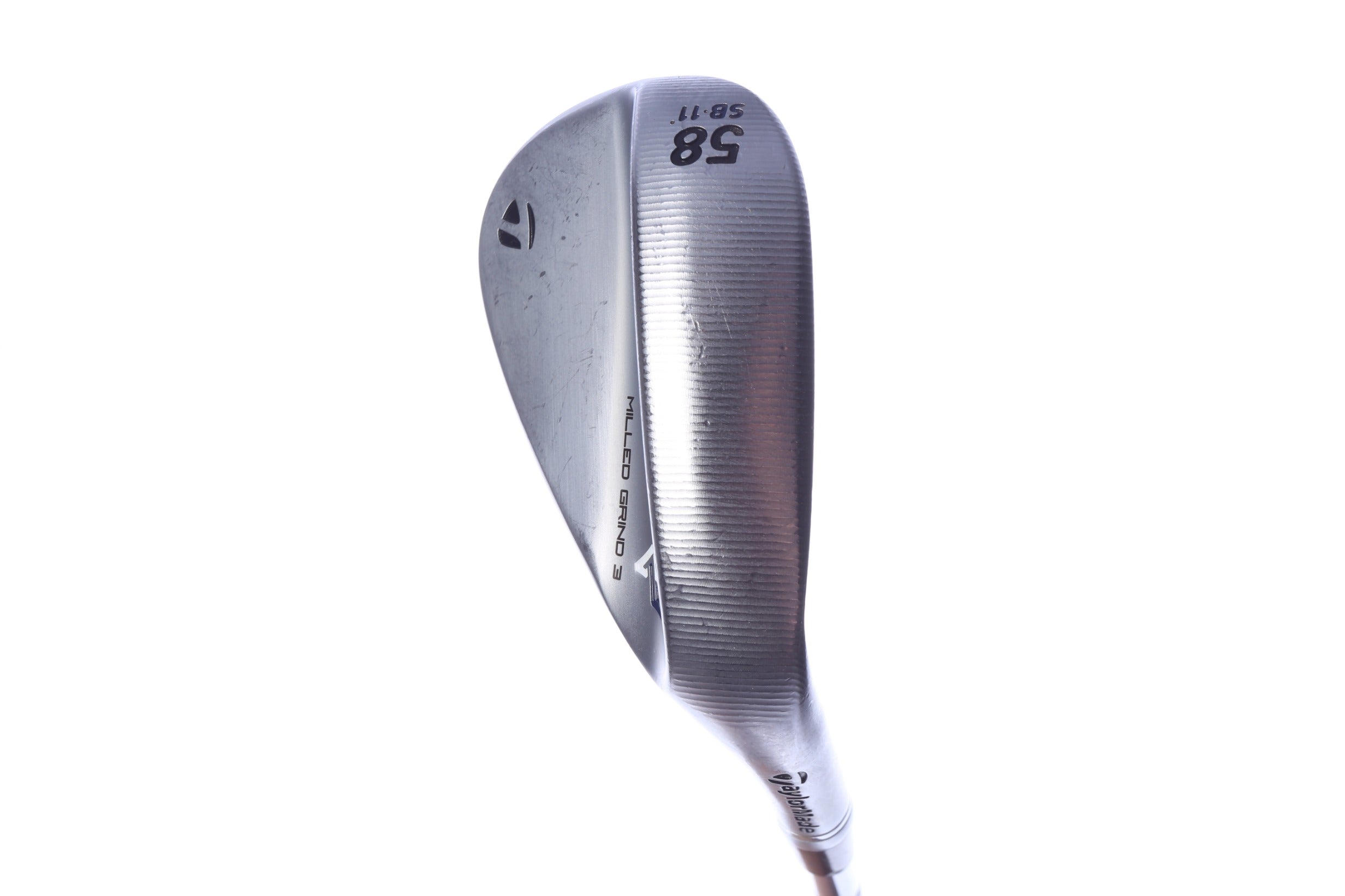 Used TaylorMade Milled Grind 3 Chrome Lob Wedge - Right-Handed - 58 Degrees - Stiff Flex-Next Round