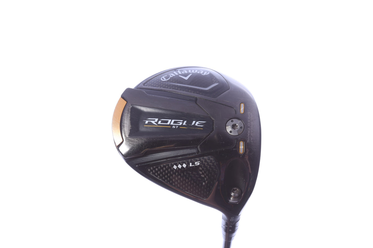 Used Callaway Rogue ST Triple Diamond LS Driver - 9 Degrees - Stiff Flex Mitsubishi Kaili White - Right-Handed