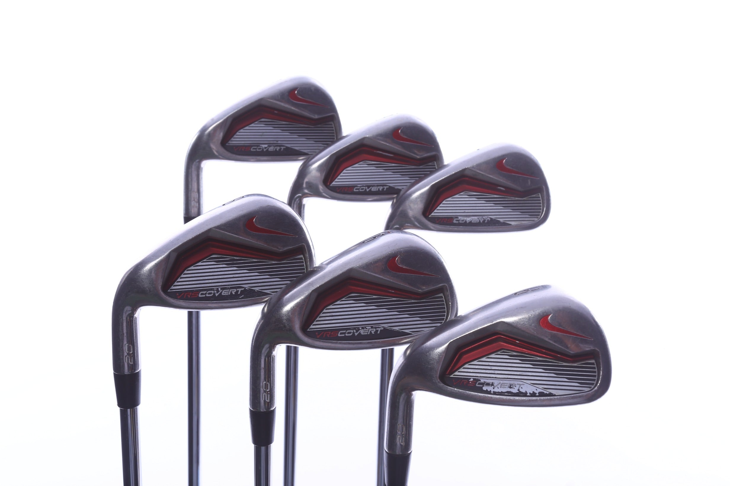 Used Nike VR-S Covert 2.0 Iron Set - Left-Handed - 5-PW - Regular Flex