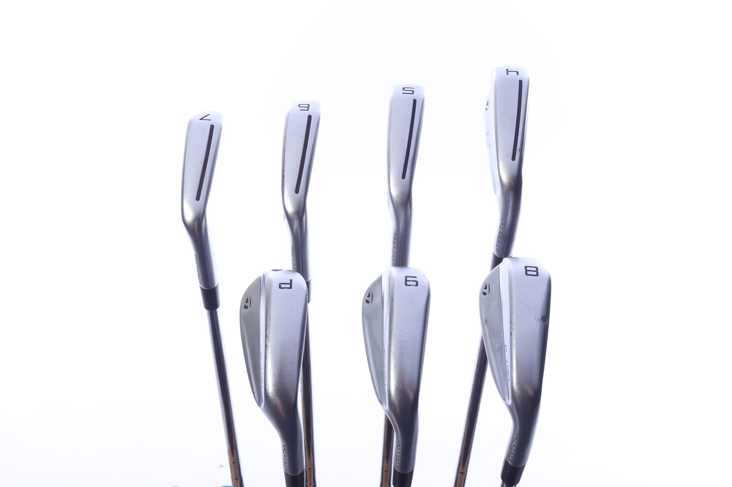 Used TaylorMade 2021 P790 Iron Set - Right-Handed - 4-PW - Stiff Flex