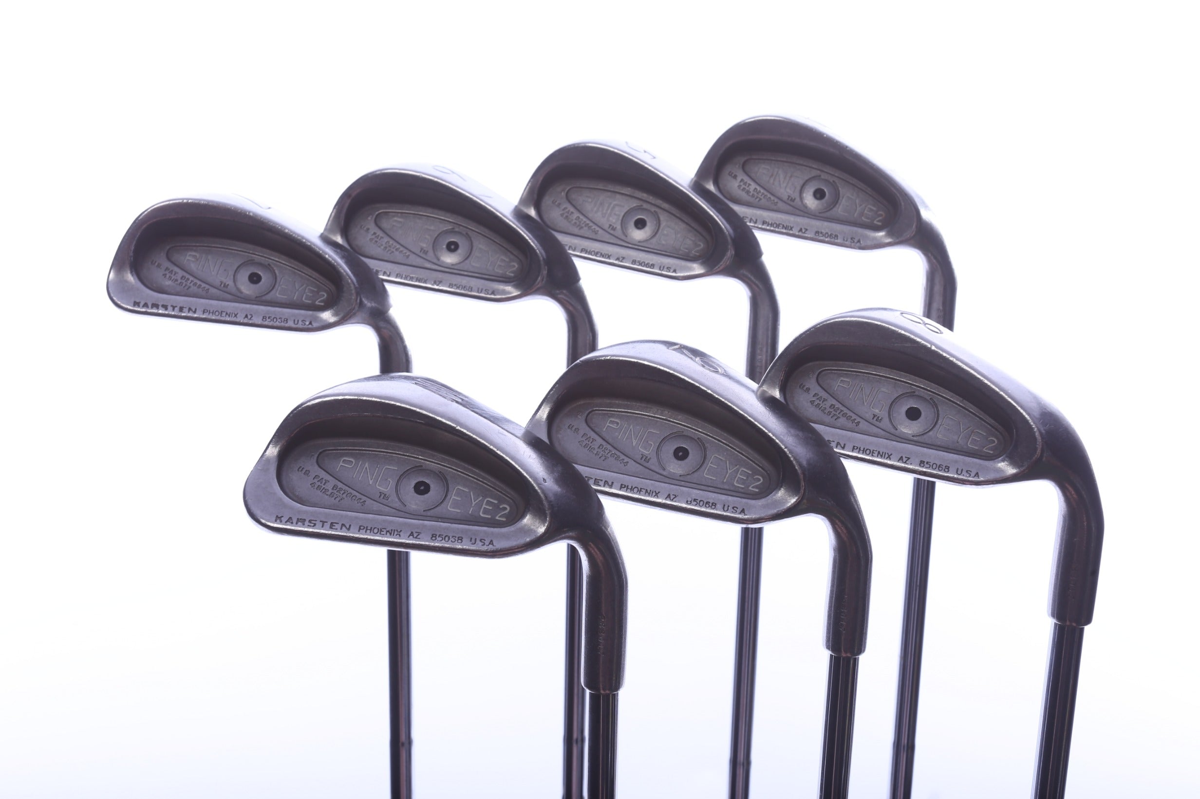 Used Ping Eye 2 Iron Set - Right-Handed - 4-PW - Stiff Flex