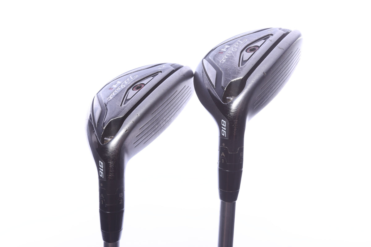 Used Titleist 816 H1 Hybrid Set - Right-Handed - 3H, 4H - Regular Flex