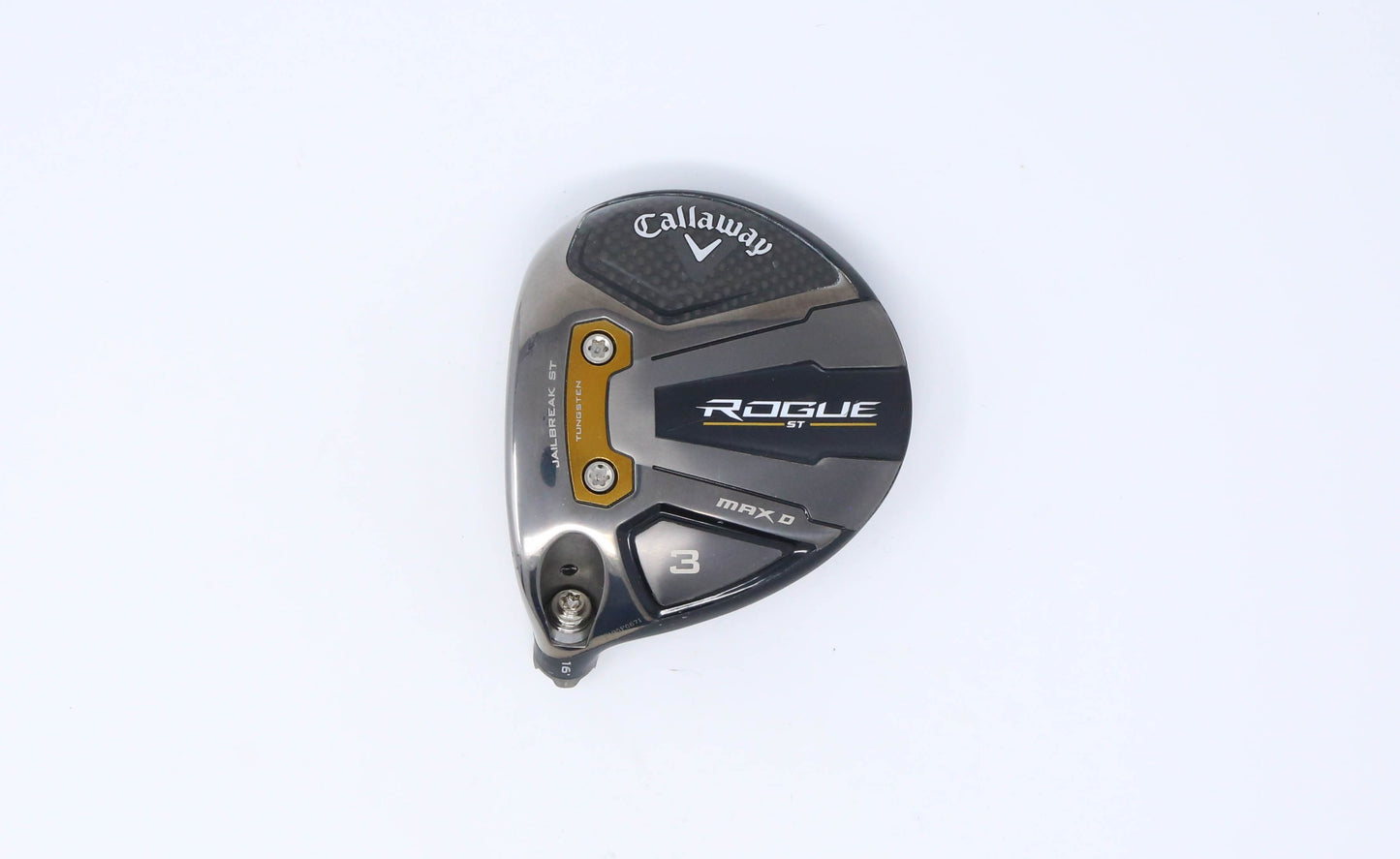 Used Callaway Rogue ST Max Draw 3-Wood - HEAD ONLY - Left-Handed - 16 Degrees-Next Round