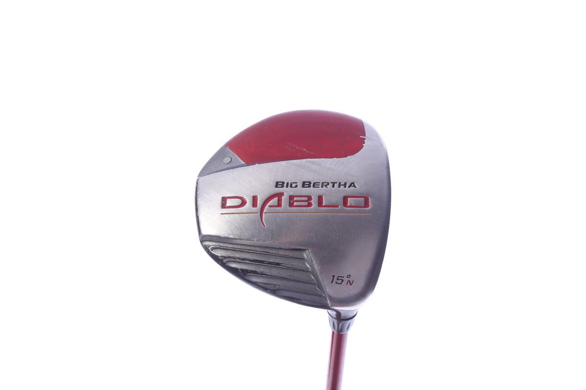 Used Callaway Big Bertha Diablo 3-Wood - Right-Handed - 15 Degrees - Regular Flex-Next Round