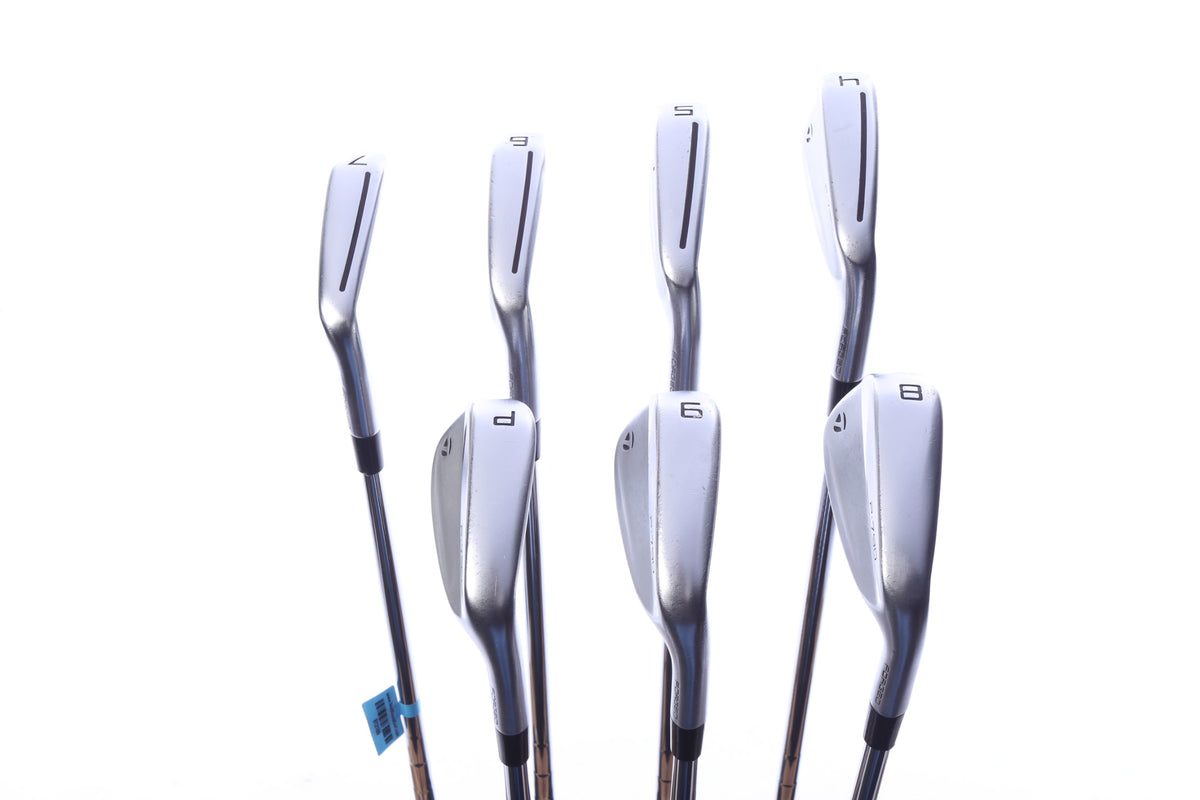 Used TaylorMade 2021 P790 Iron Set - Right-Handed - 4-PW - Stiff Flex