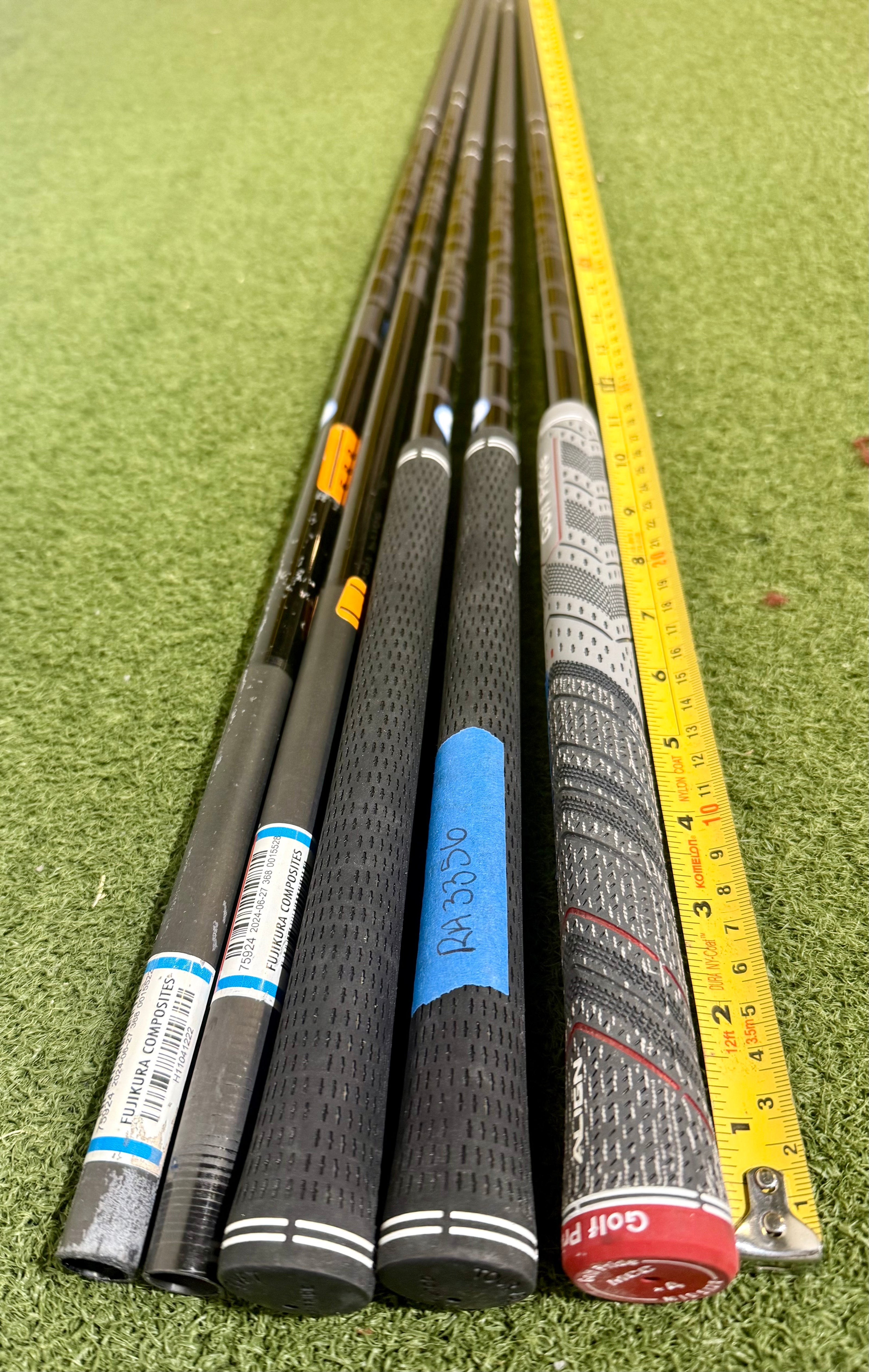 Wholesale Lot of 5 Golf Shafts- Fujikura- 95i-Next Round