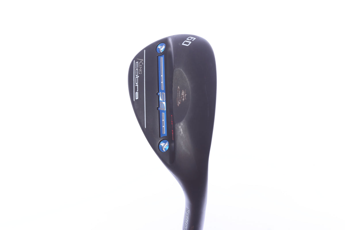 Used Cobra King SB Black One Length Versatile Grind Lob Wedge - Right-Handed - 60 Degrees - Stiff Flex-Next Round