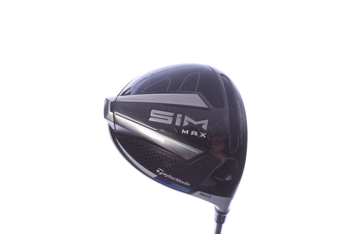 Used TaylorMade SIM MAX Driver - 9 Degrees - Stiff Flex Mitsubishi Diamana - Right-Handed-Next Round
