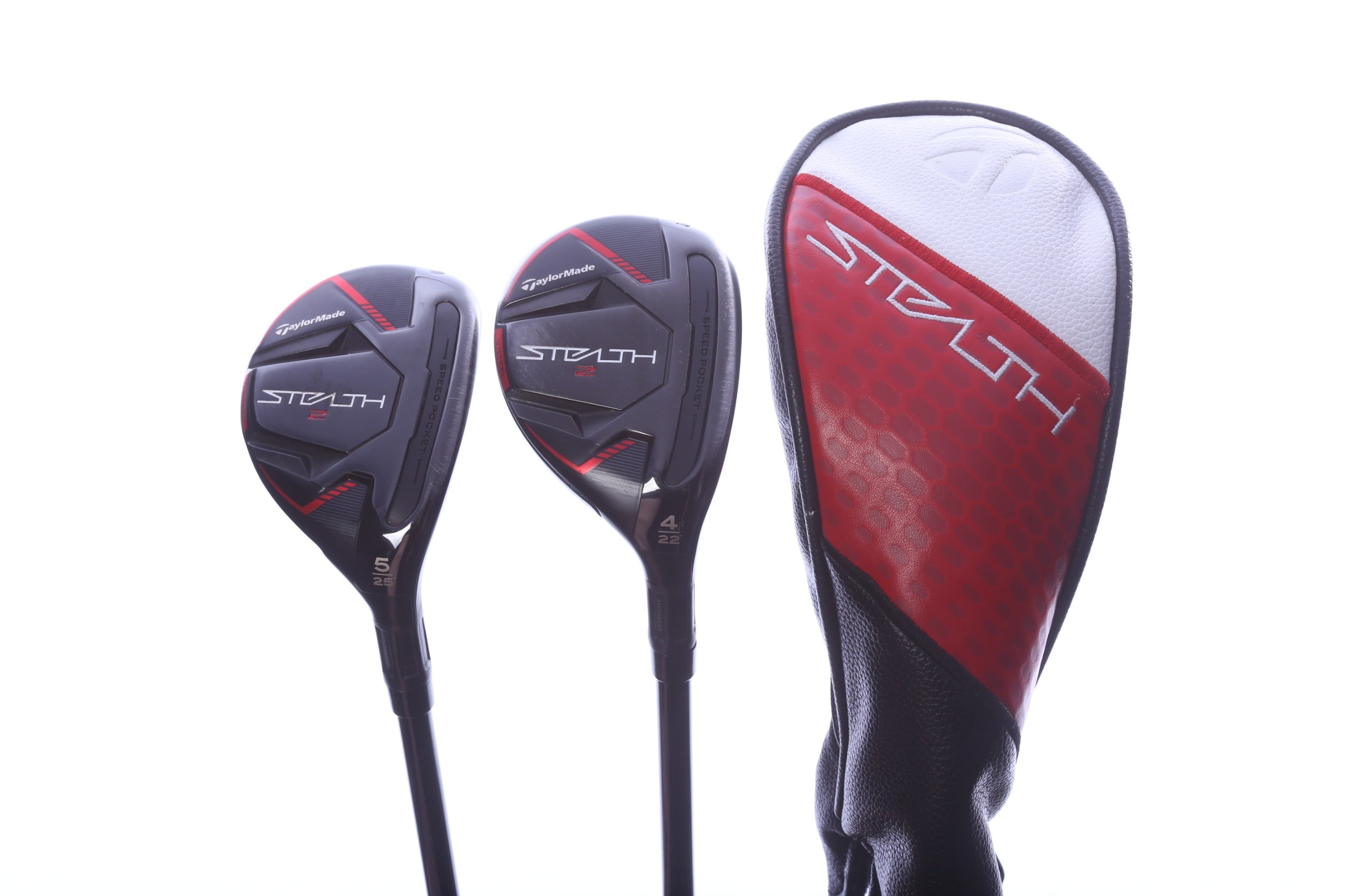 Used TaylorMade STEALTH 2 Rescue Hybrid Set - Right-Handed - 4H, 5H - Stiff Flex-Next Round