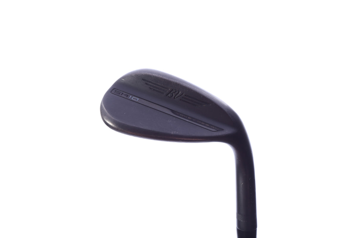 Used Titleist Vokey SM10 Jet Black Lob Wedge - Right-Handed - 58 Degrees - Stiff Flex