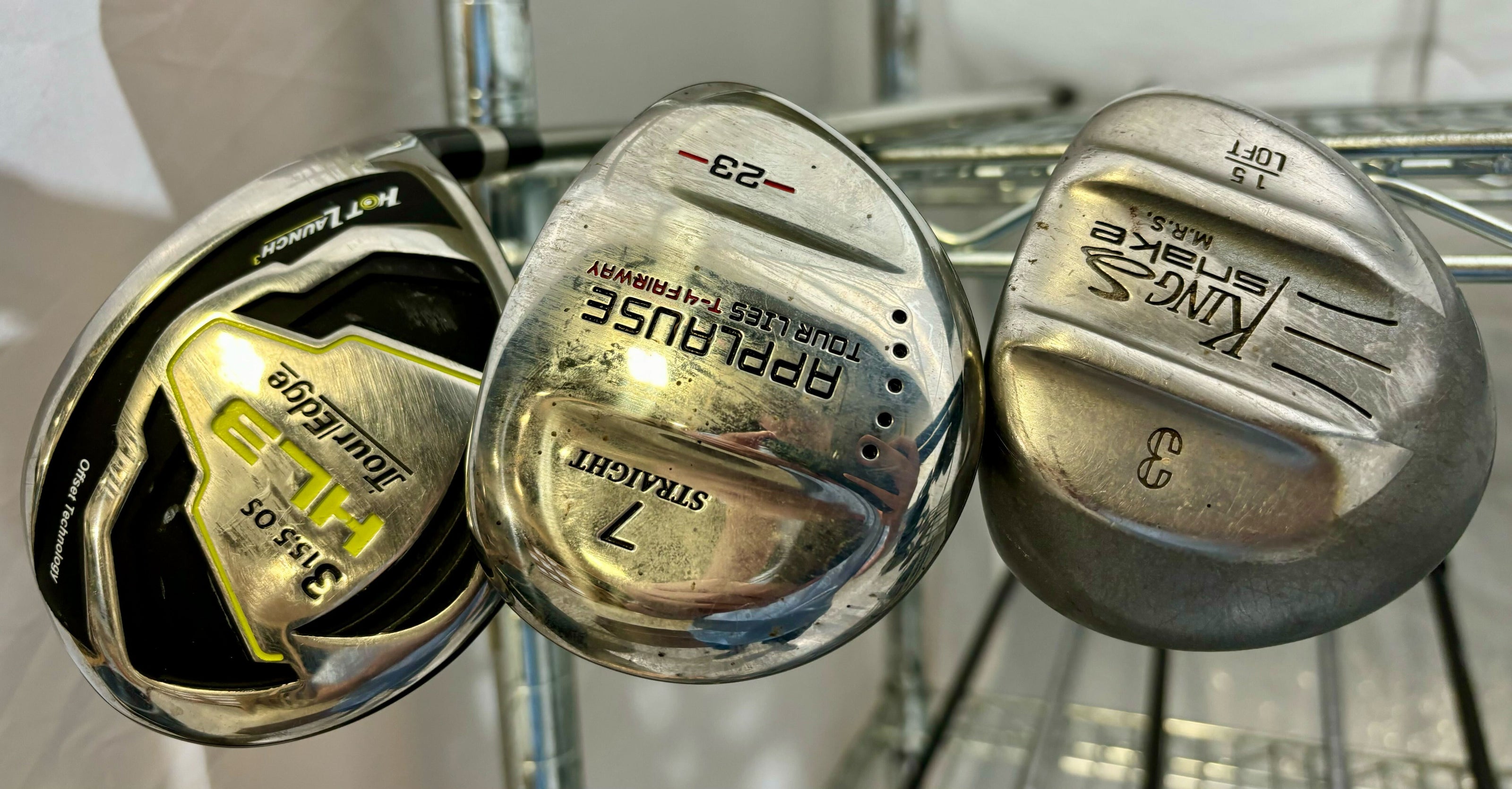 Wholesale Lot of 30 Golf Clubs - Assorted Fairway Woods and Drivers-Next Round