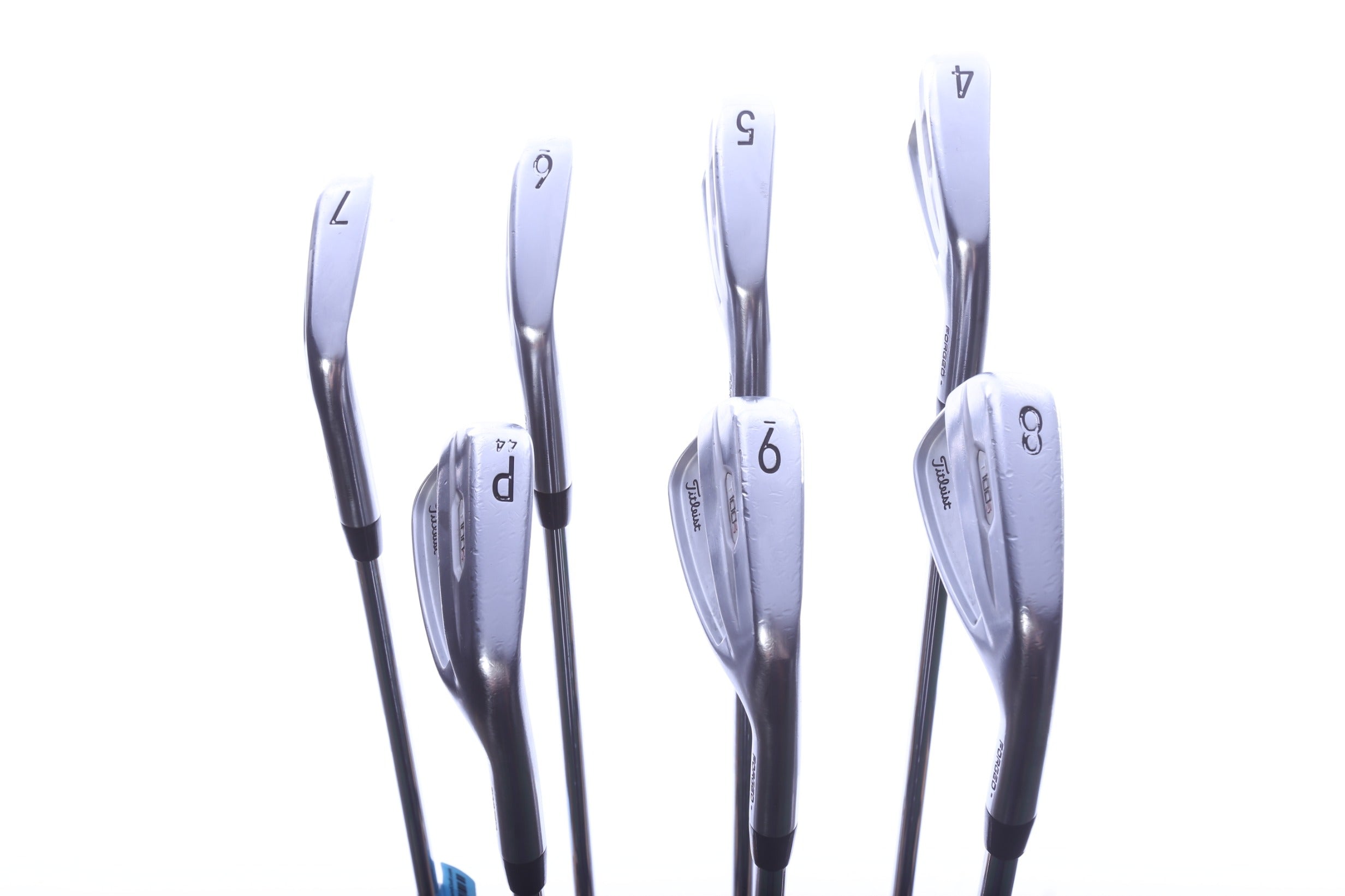 Used Titleist 2021 T100S Iron Set - Right-Handed - 4-PW - Stiff Flex