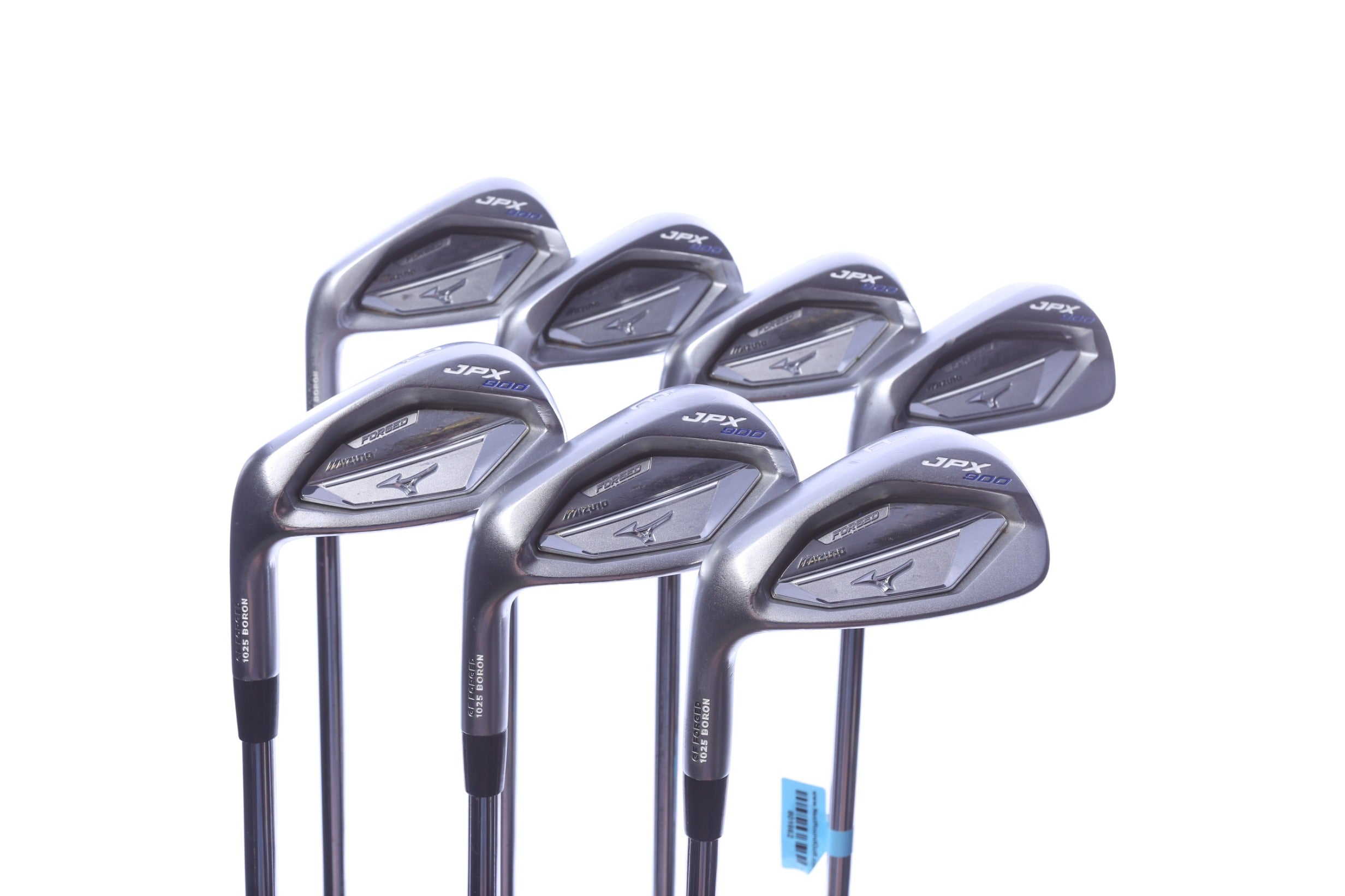 Used Mizuno JPX 900 Forged Iron Set - Left-Handed - 4-PW - Stiff Flex