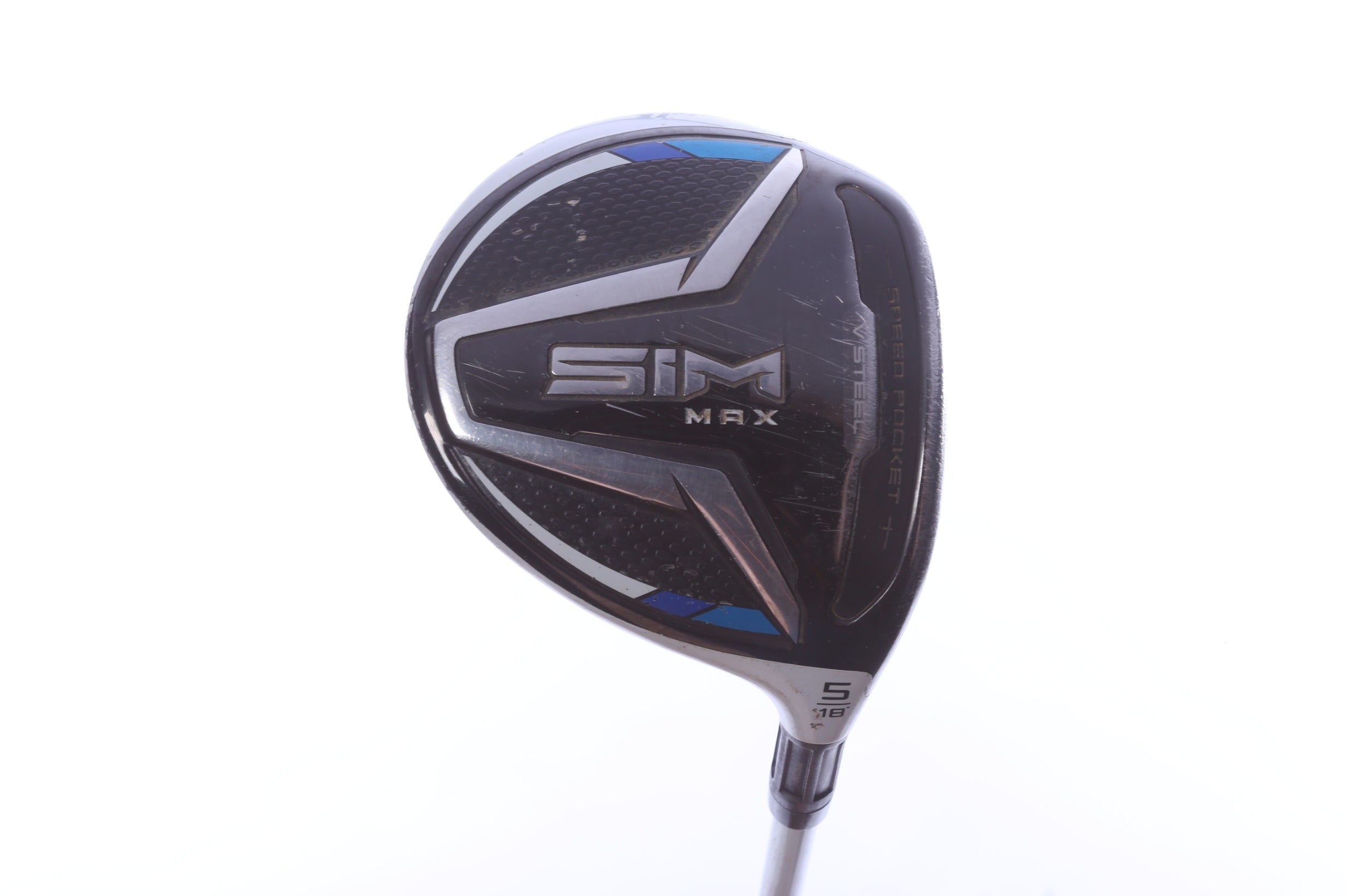 Used TaylorMade SIM MAX 5-Wood - Right-Handed - 18 Degrees - Ladies Flex-Next Round