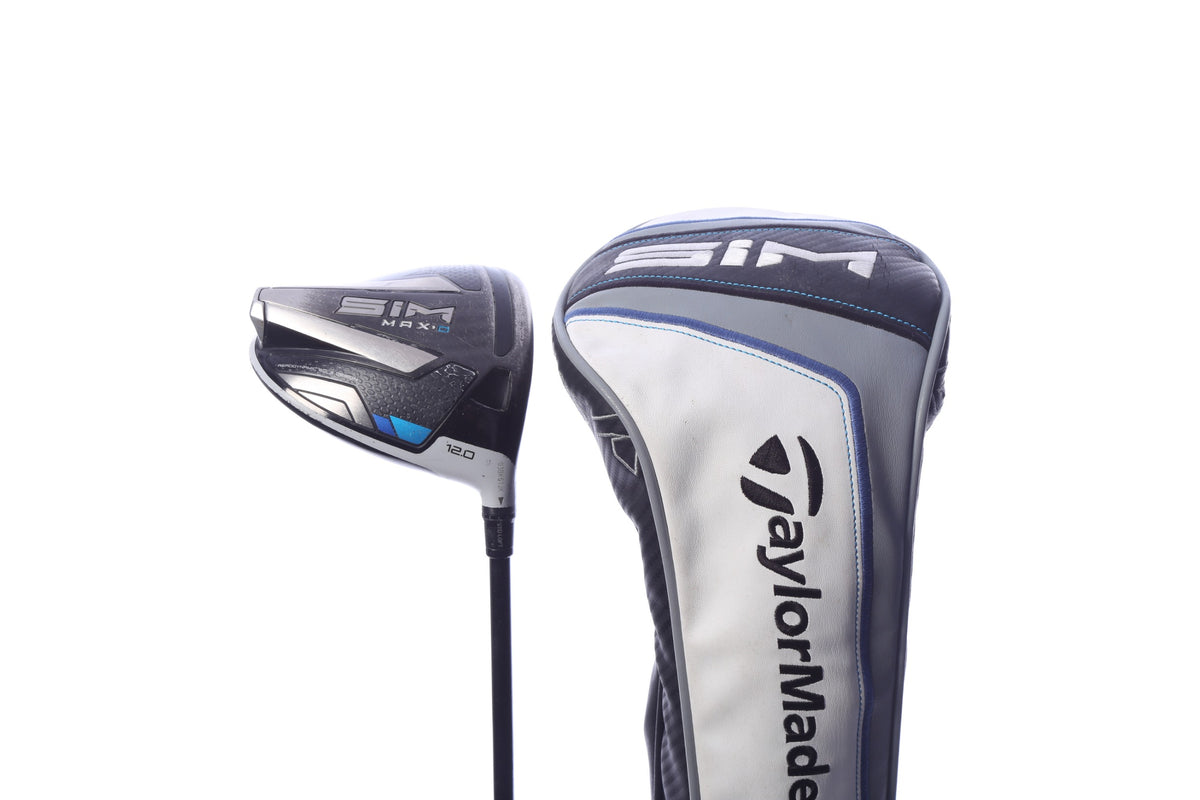 Used TaylorMade SIM MAX-D Driver - 12 Degrees - Regular Flex Mitsubishi Diamana S60 Limited - Right-Handed-Next Round