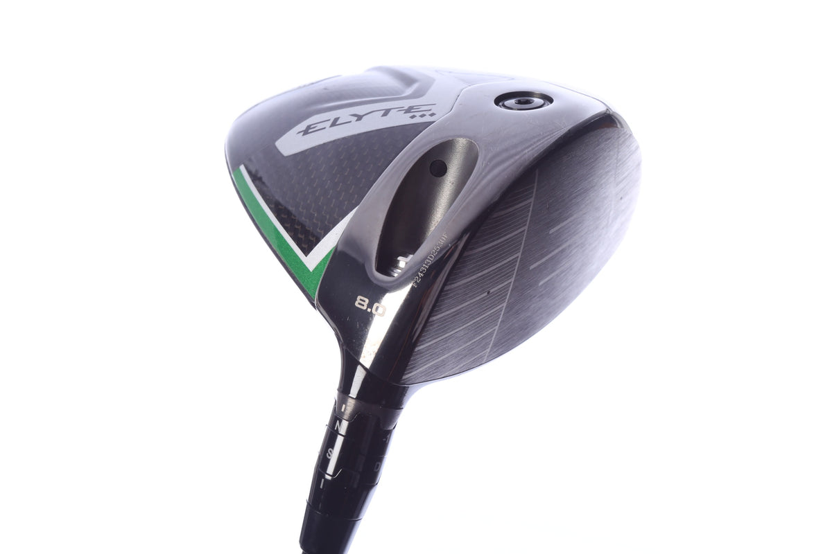 Used Callaway Elyte Triple Diamond Driver - 8 Degrees - Stiff Flex Mitsubishi Kai'li White - Right-Handed