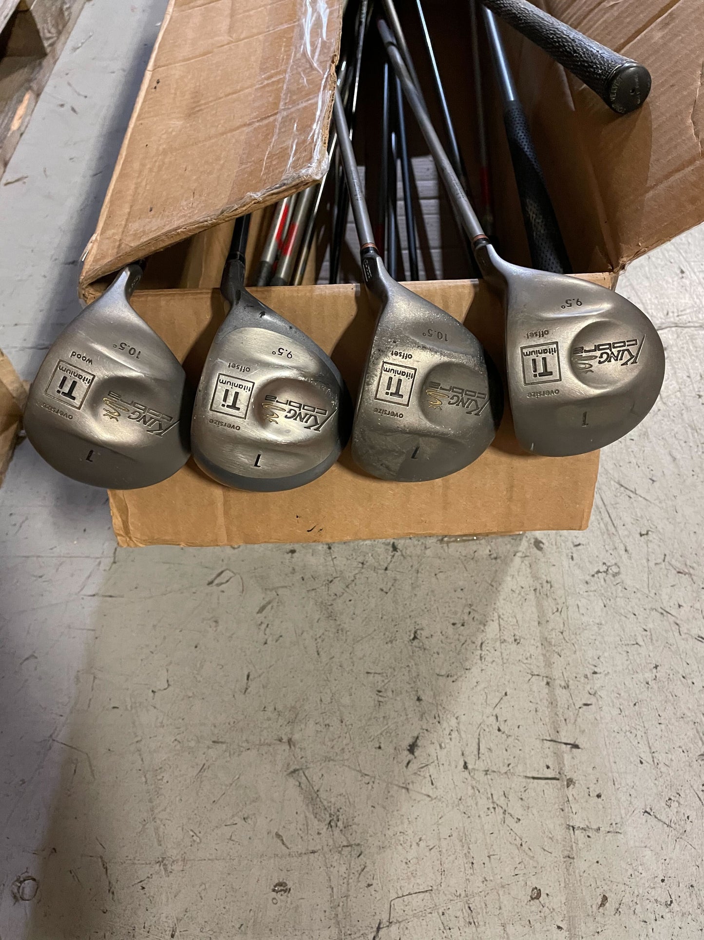 Wholesale Lot of 20 Cobra King Cobra Ti Drivers-Next Round