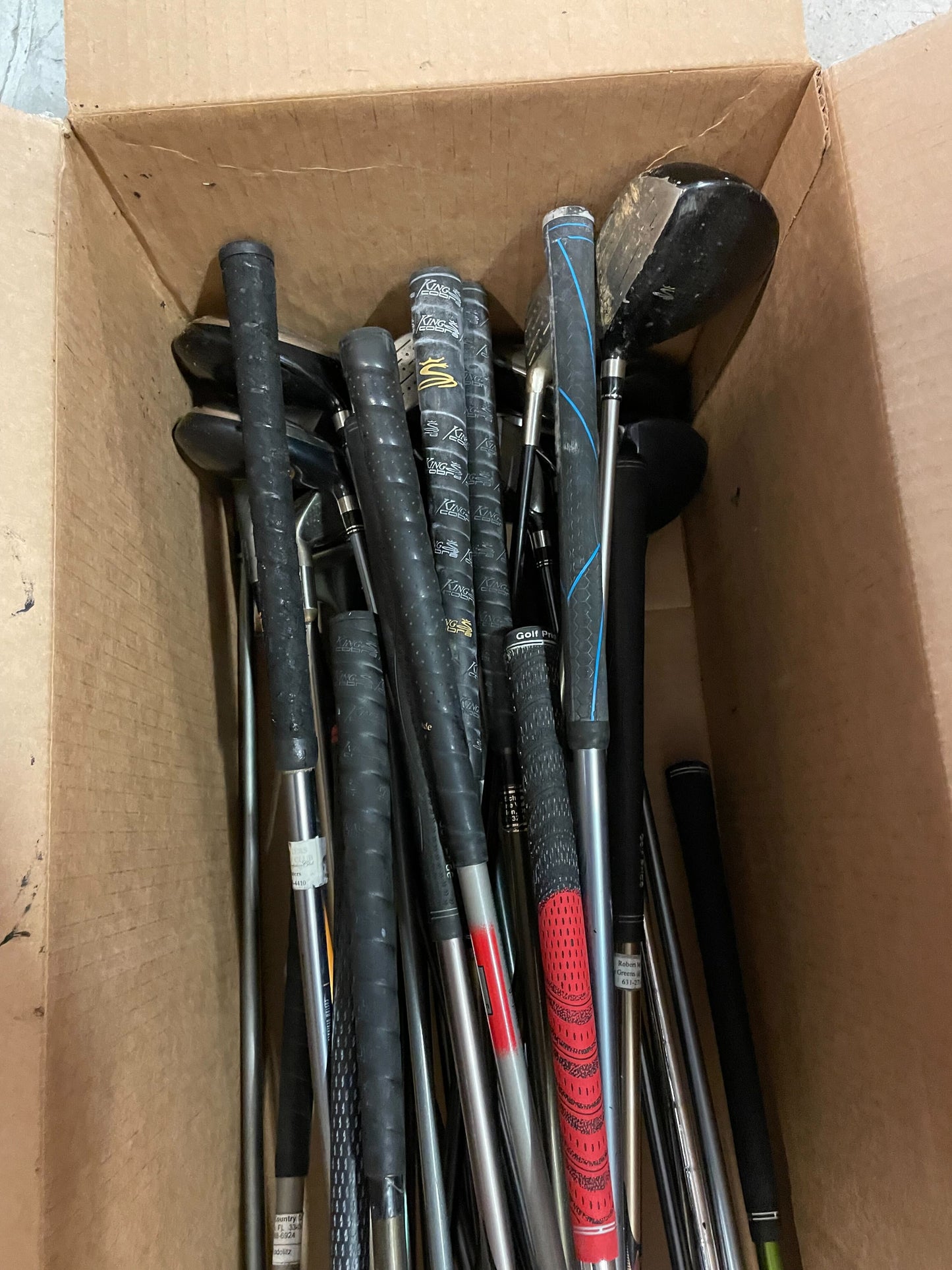 Wholesale Lot of 40 Cobra SZ, SS, Gravity Back, King Cobra Ti Fairway Woods-Next Round