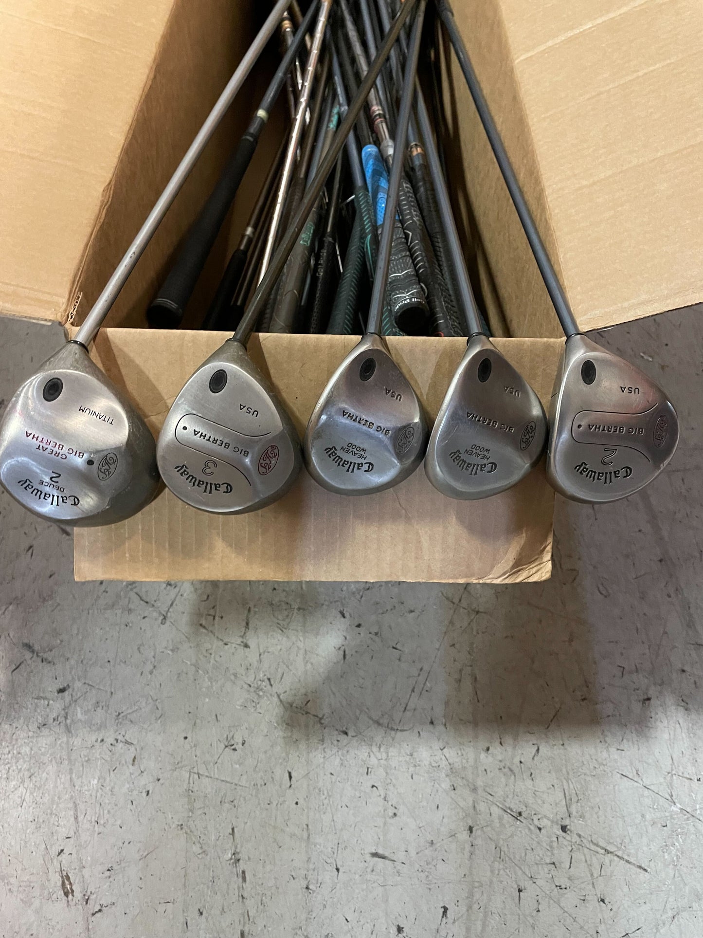 Wholesale Lot of 50 Callaway Original Big Bertha Fairway Woods-Next Round