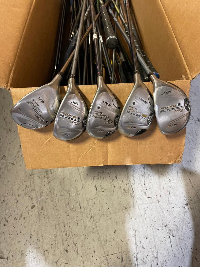 Wholesale Lot of 40 Cobra Baffler DWS, Utility Hybrids Bargain