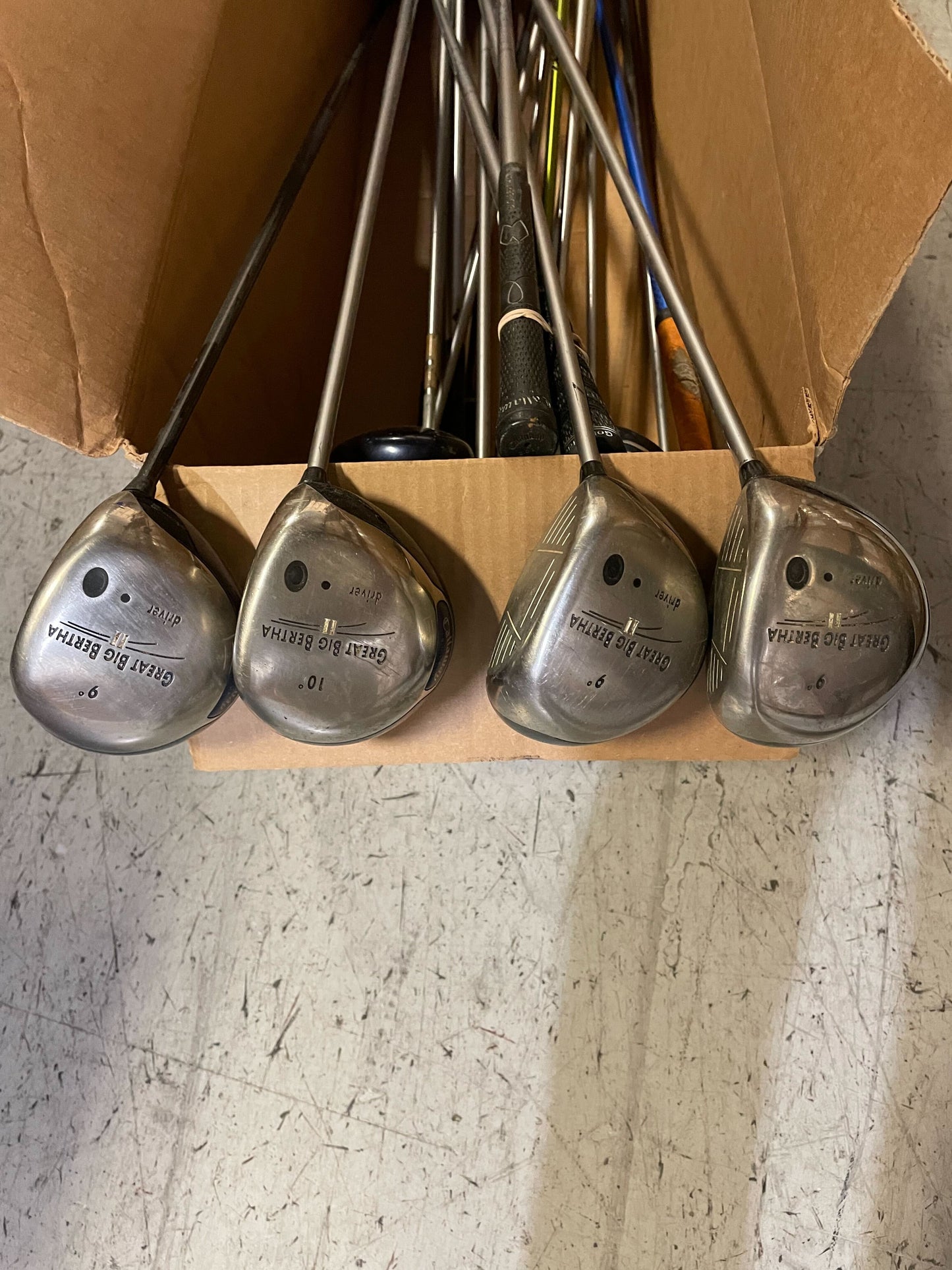 Wholesale Lot of 20 Callaway Great Big Bertha II Drivers-Next Round