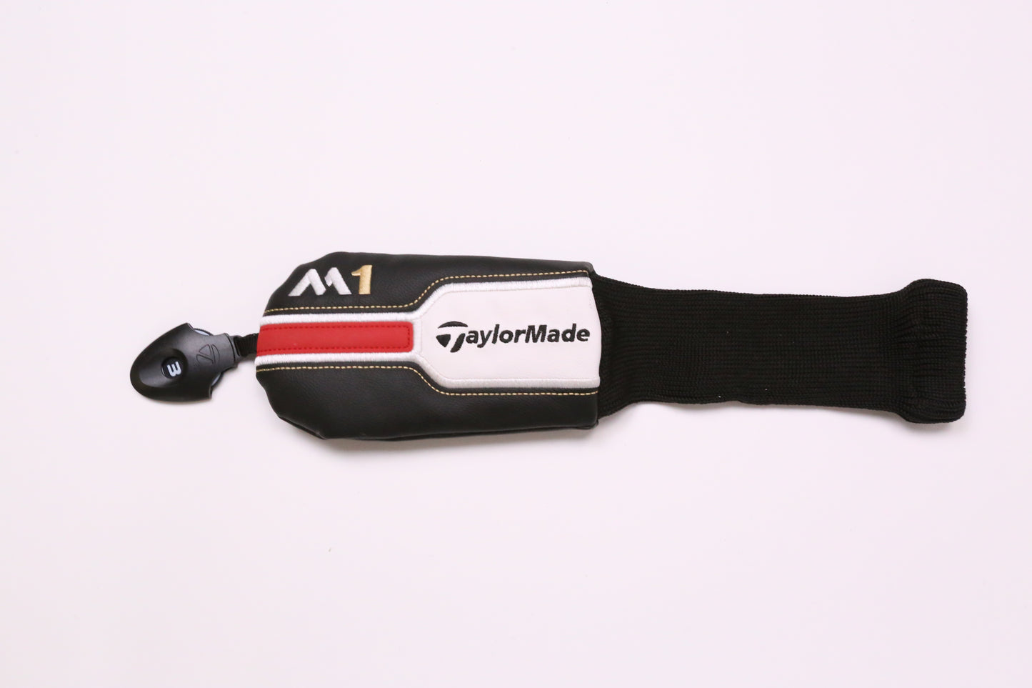 TaylorMade M1 Hybrid Headcover Only Black Faux Leather Very Good Condition