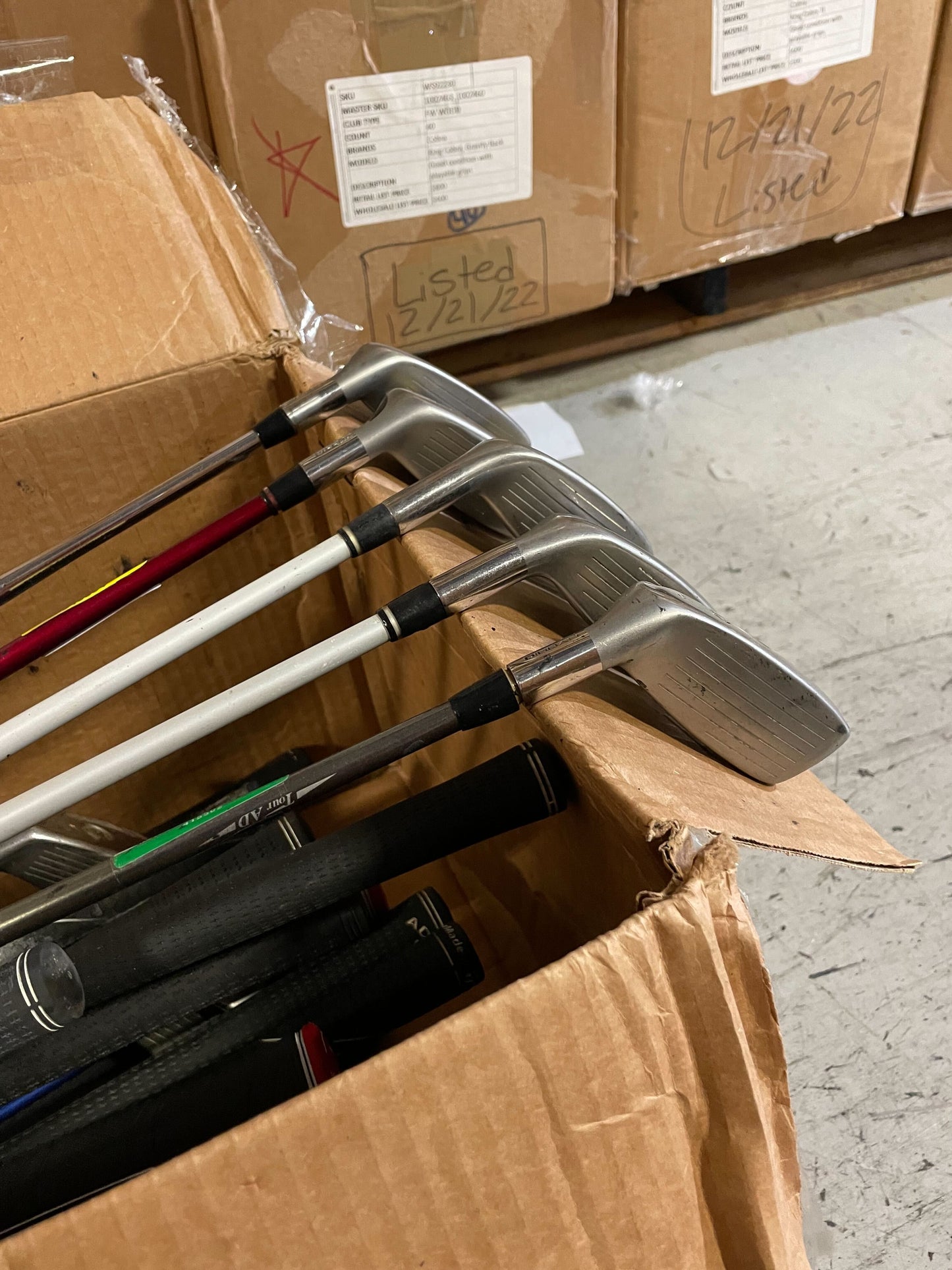 Wholesale Lot of 40 Adams Idea Pro Tour, Idea Gold Tour, a12 & Pro Hybrids-Next Round