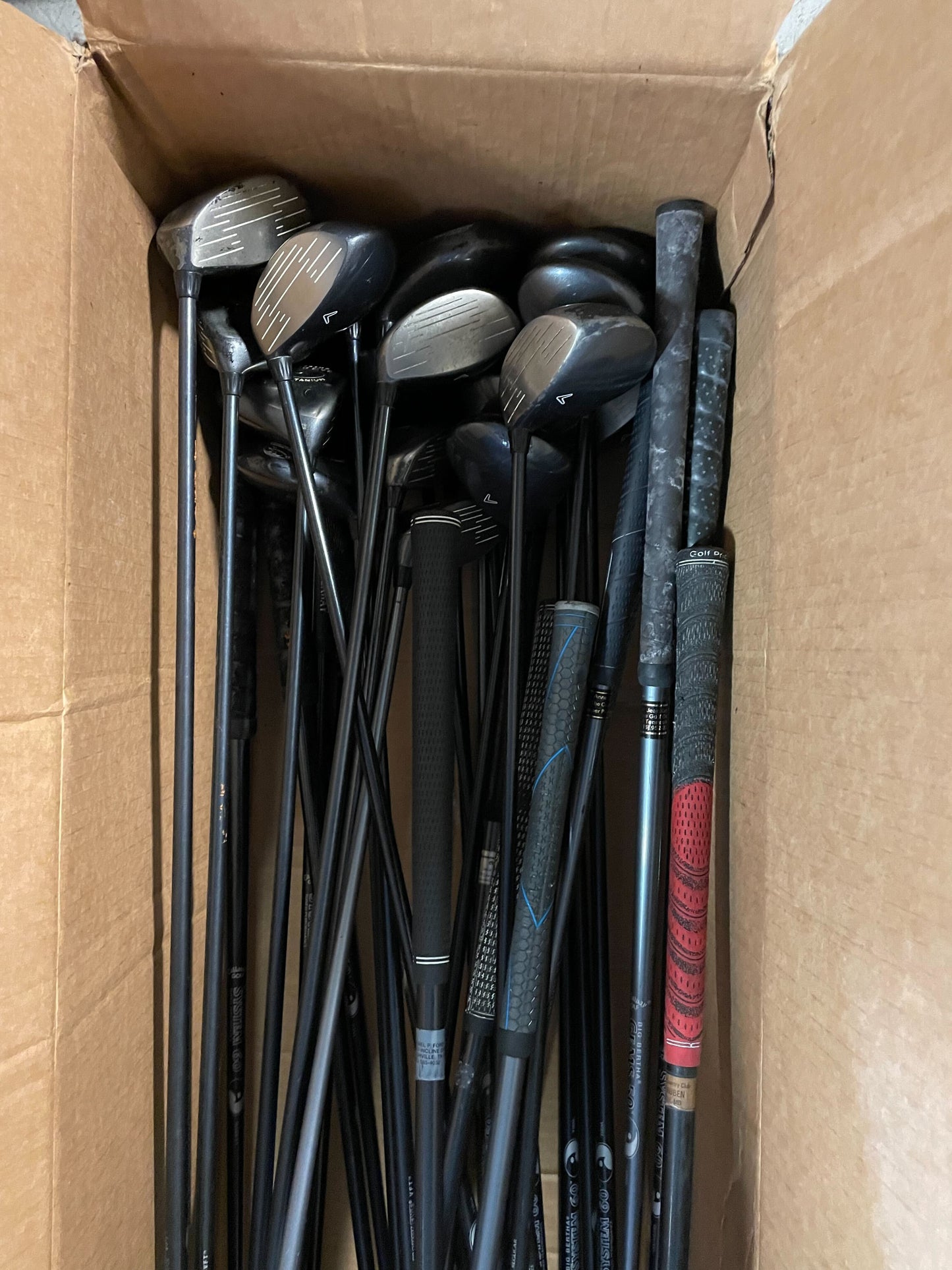 Wholesale Lot of 40 Callaway Hawk Eye VFT Titanium Fairway Woods