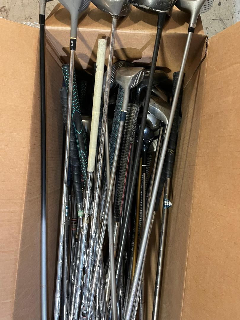 Wholesale Lot of 50 TaylorMade/Titleist/Cleveland/Callaway Fairway Woods/Drivers Bargain