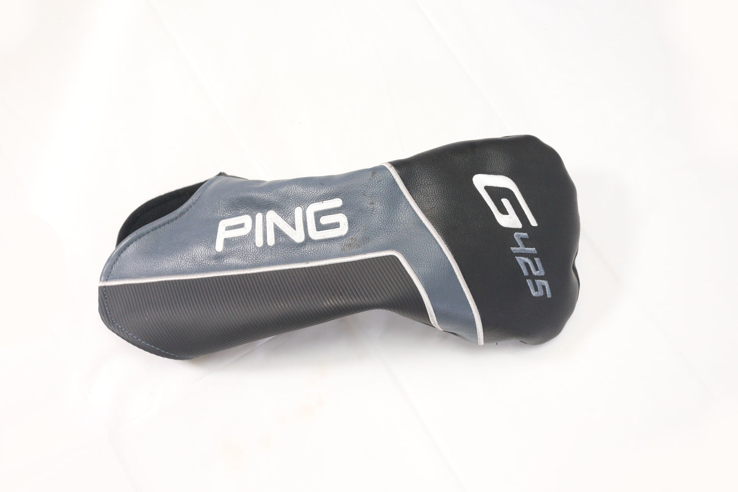 Ping G425 Driver Headcover Only Black Faux Leather Very Good Condition